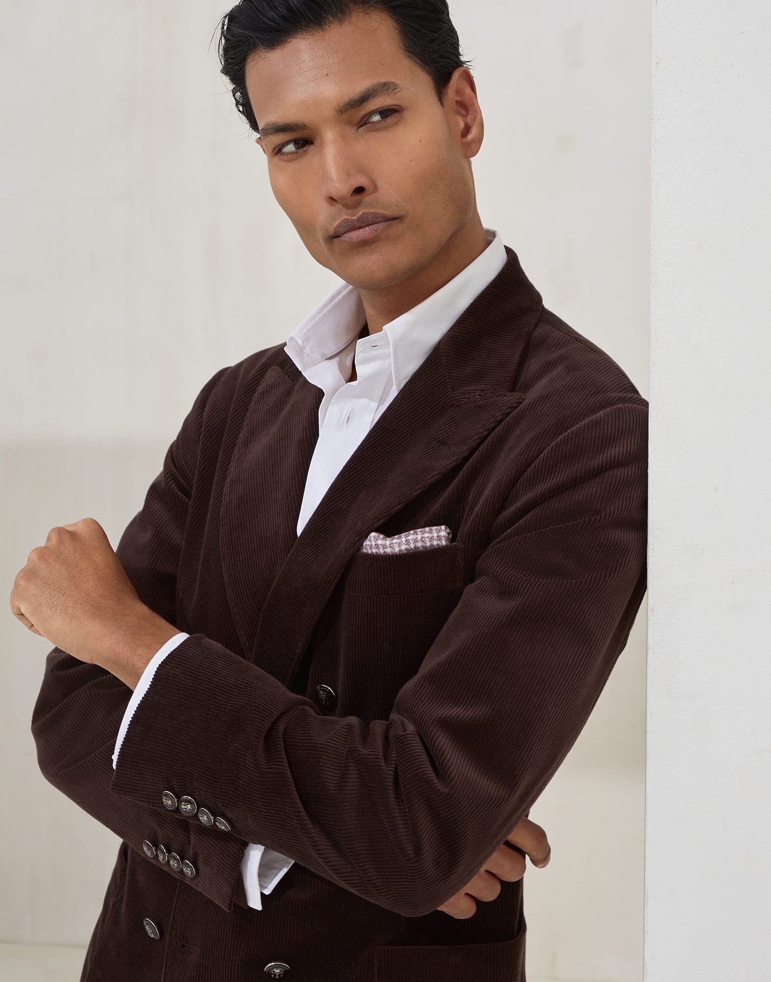 One-and-a-Half-Breasted Blazer - Detail view - View Full Screen