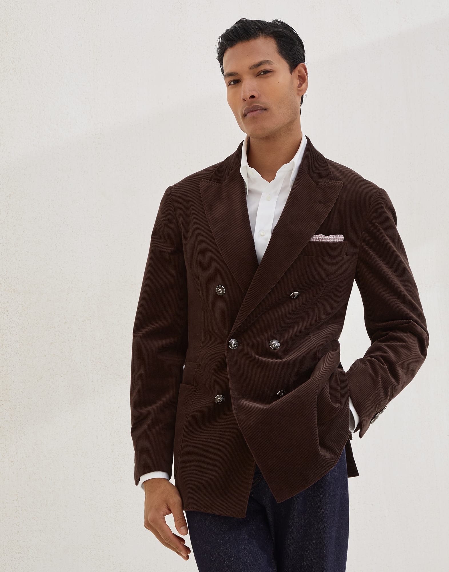 Veste velours côtelé