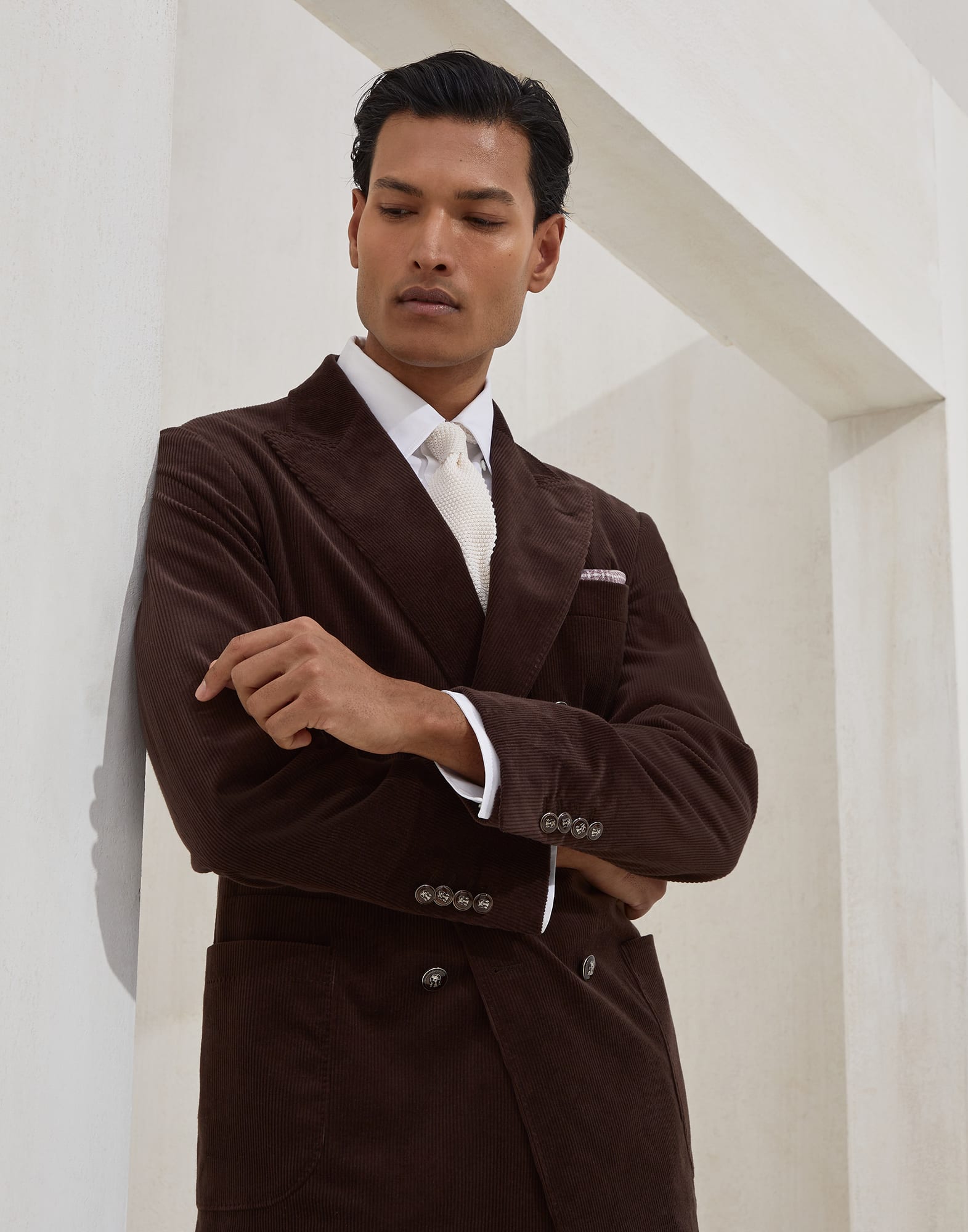 One-and-a-Half-Breasted Blazer - Editorial view - View Full Screen