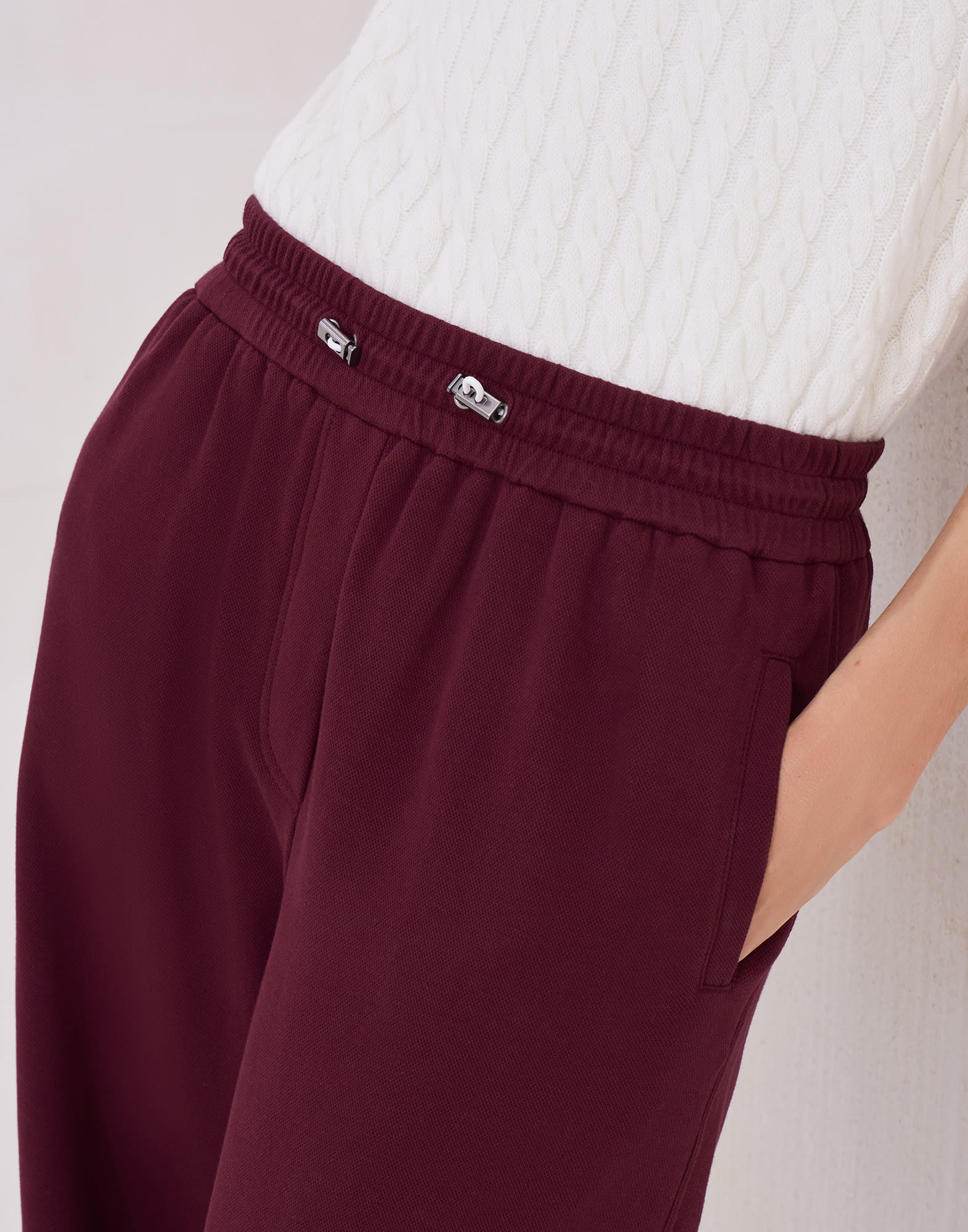 スウェットパンツ - ディテール - 全画面表示