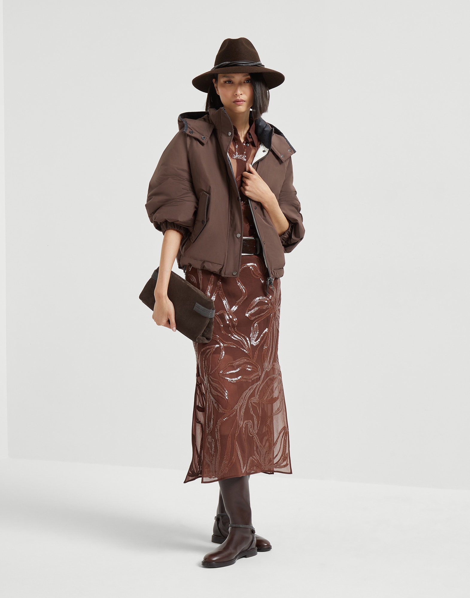 Midi Skirt - Full look - View Full Screen