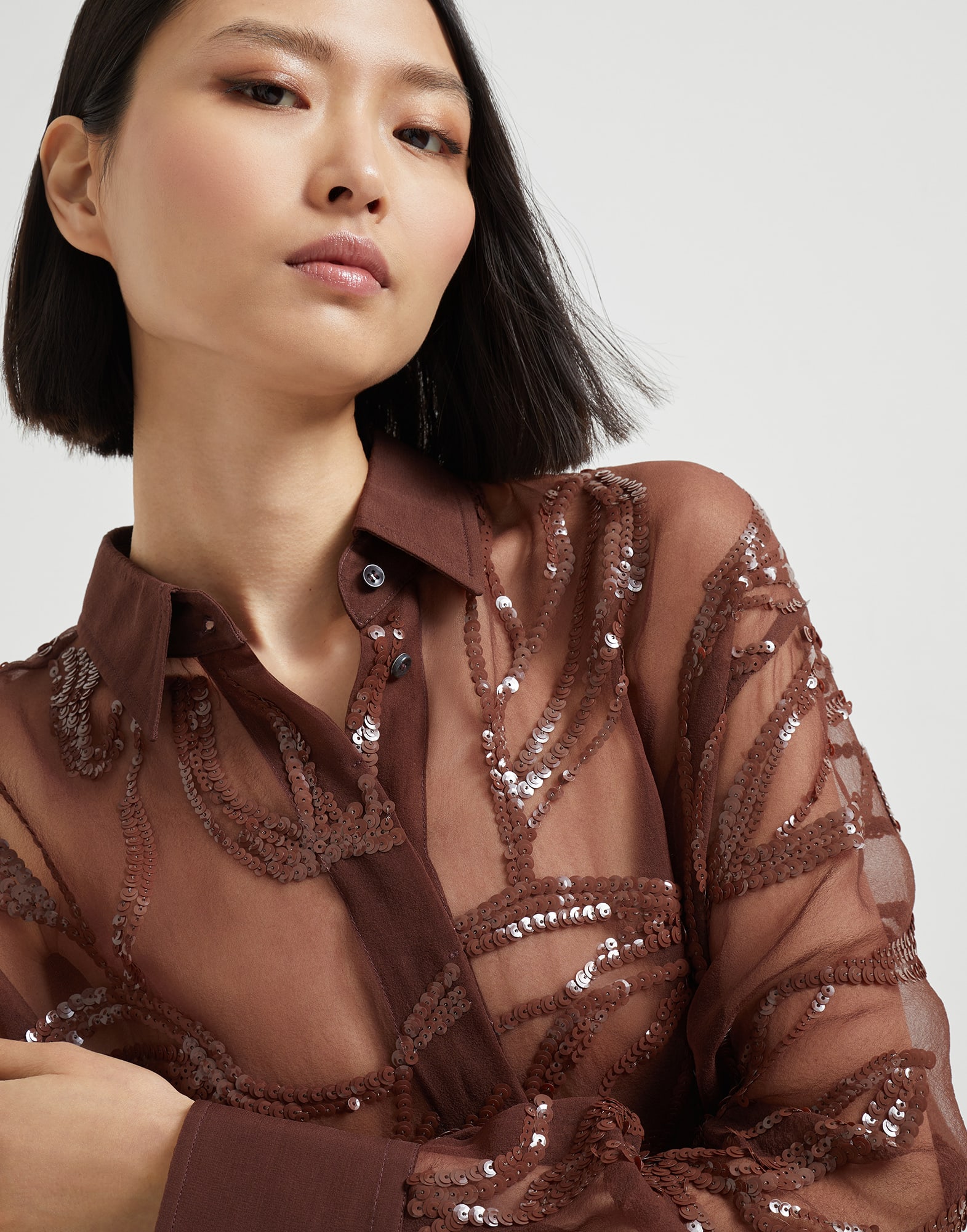 Silk Shirt - Detail view - View Full Screen