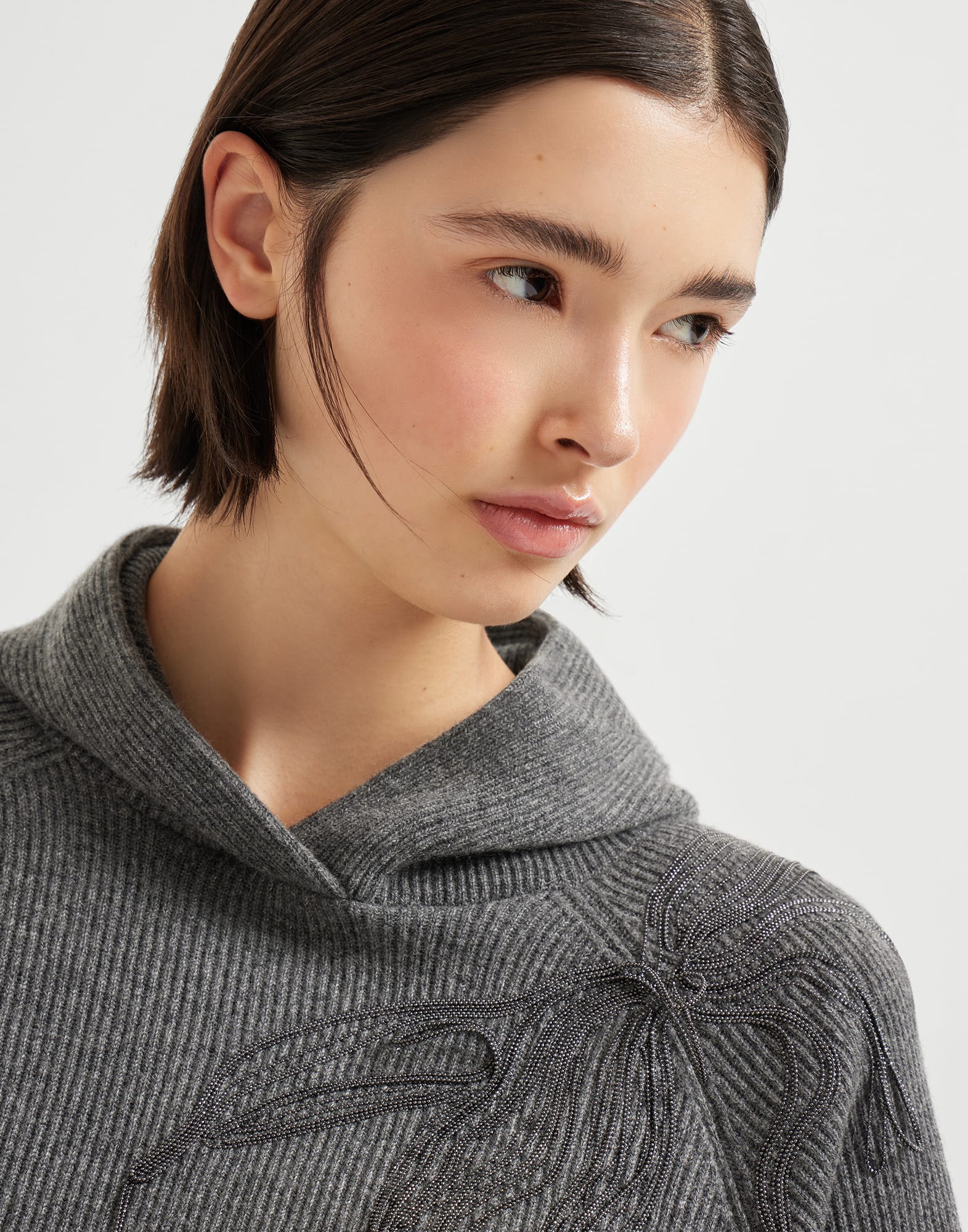 Hooded Sweater - Detail view - View Full Screen