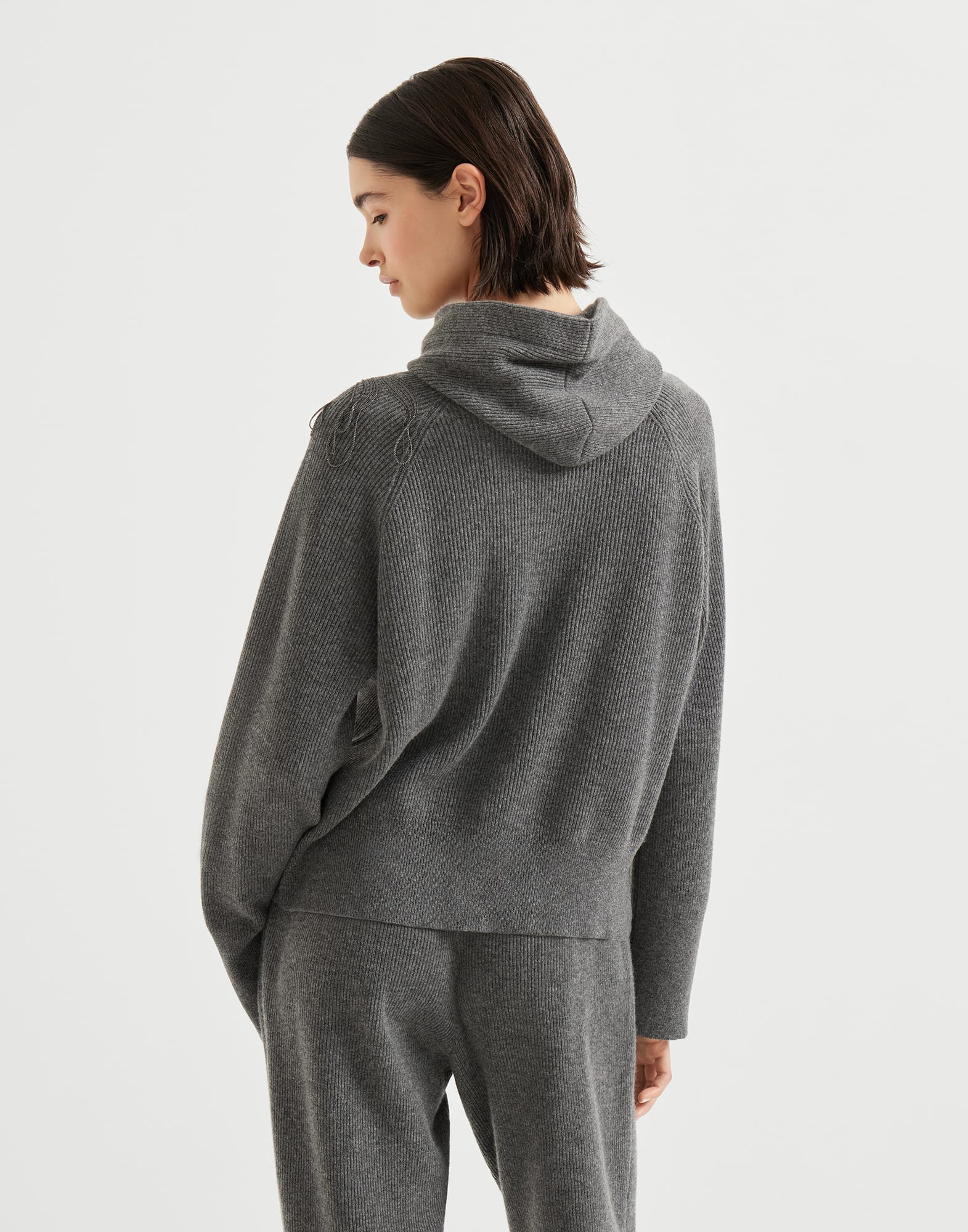 Hooded Sweater - Back view - View Full Screen