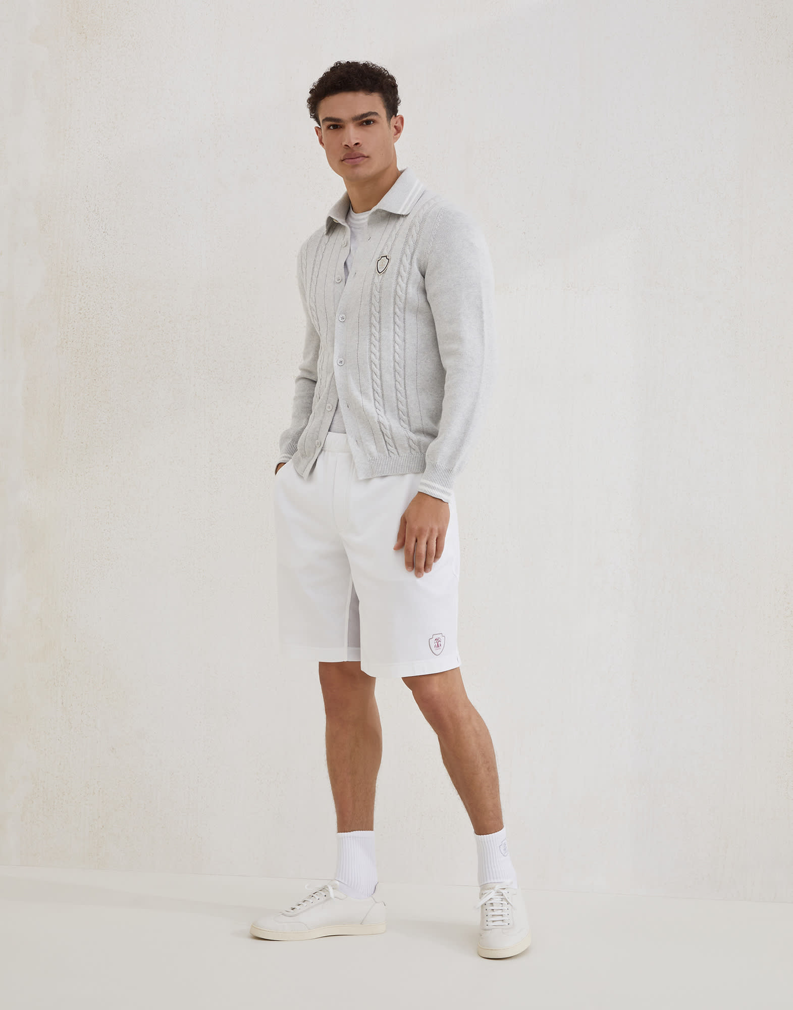 Polo-Style Sweater - Full look - View Full Screen