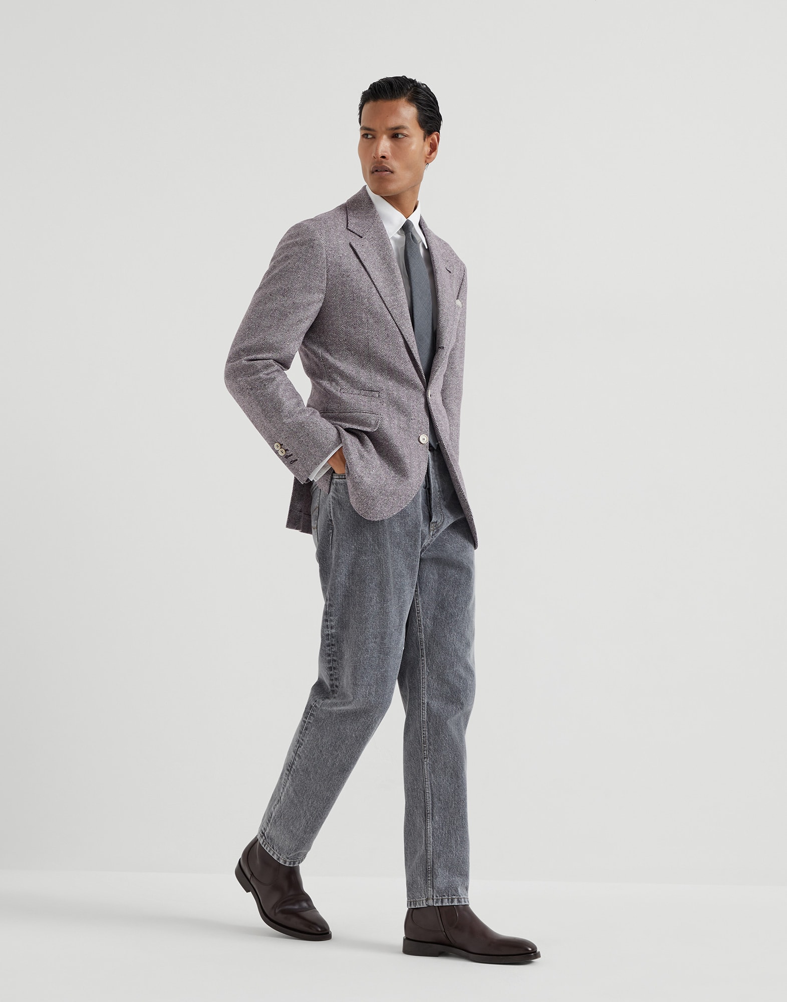 Single Breasted Blazer - Full look - View Full Screen