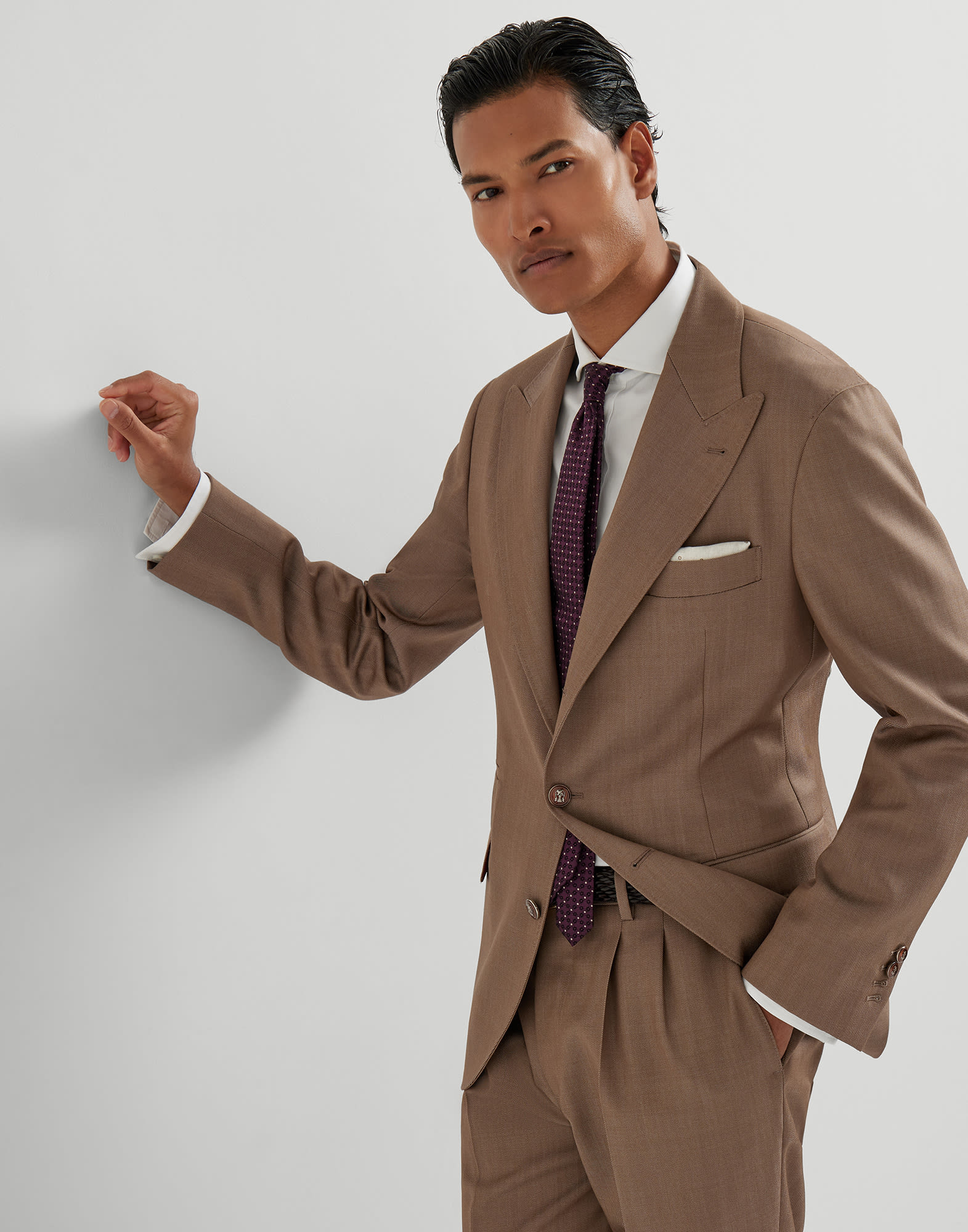 Chaqueta Semi Cruzada - Vista editorial - Ver pantalla completa