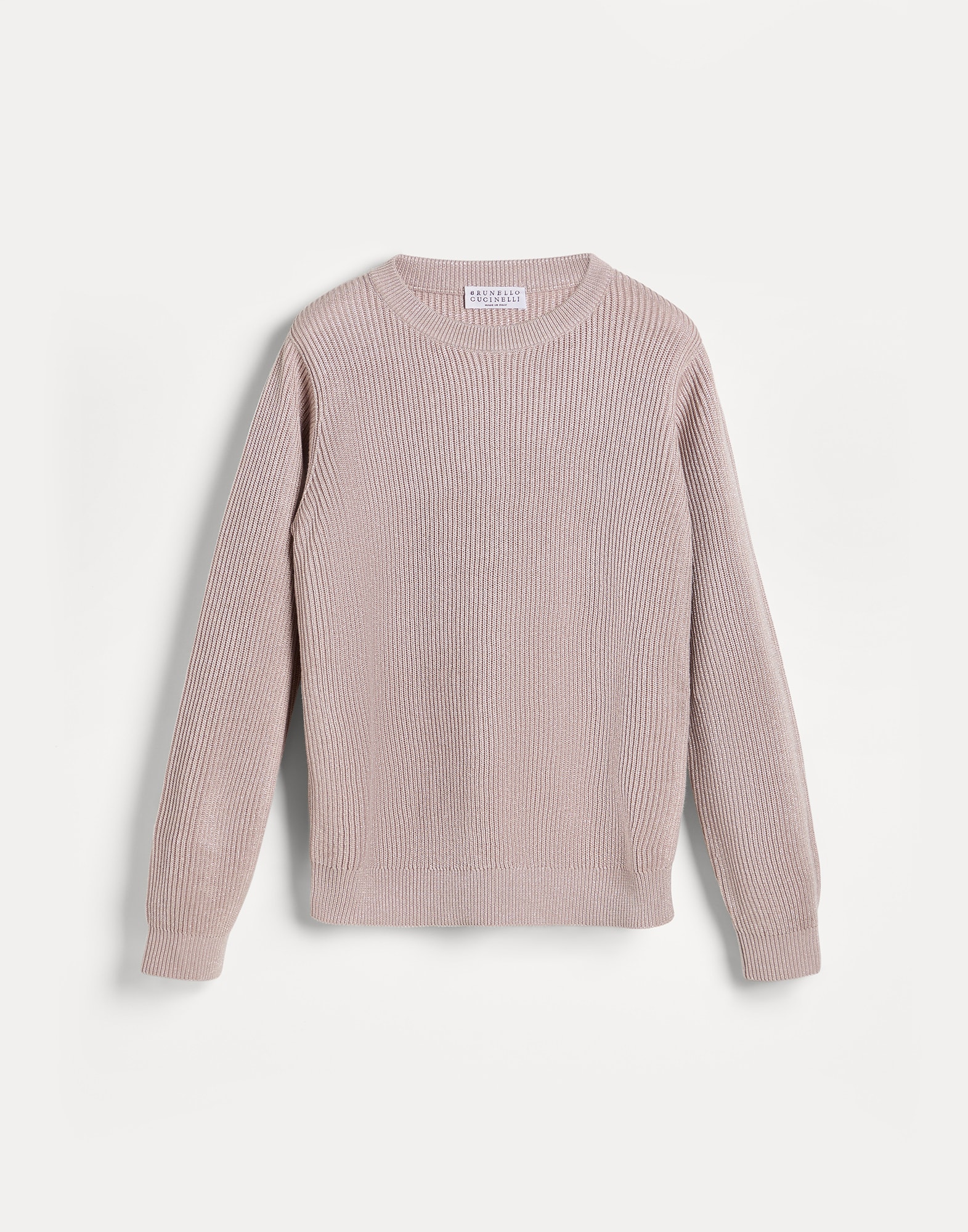 クルーネックセーター - 前 - 全画面表示