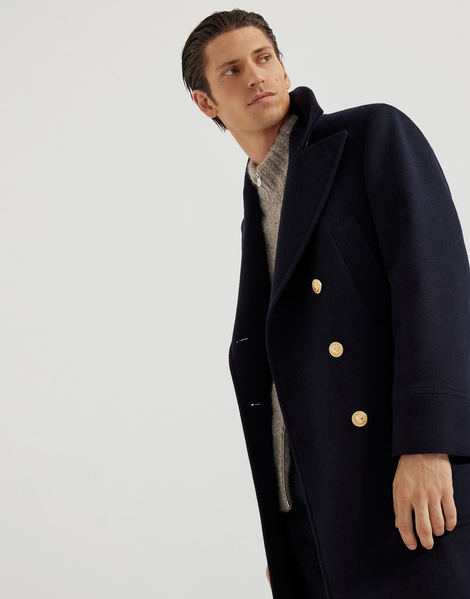 Zip-front Cardigan - Editorial view - View Full Screen