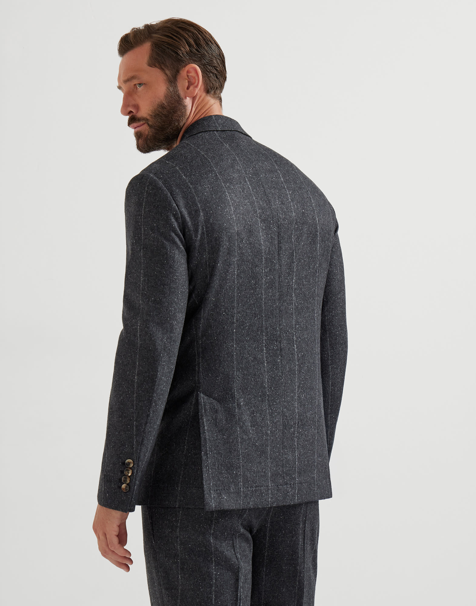 Single Breasted Blazer - Back view - View Full Screen