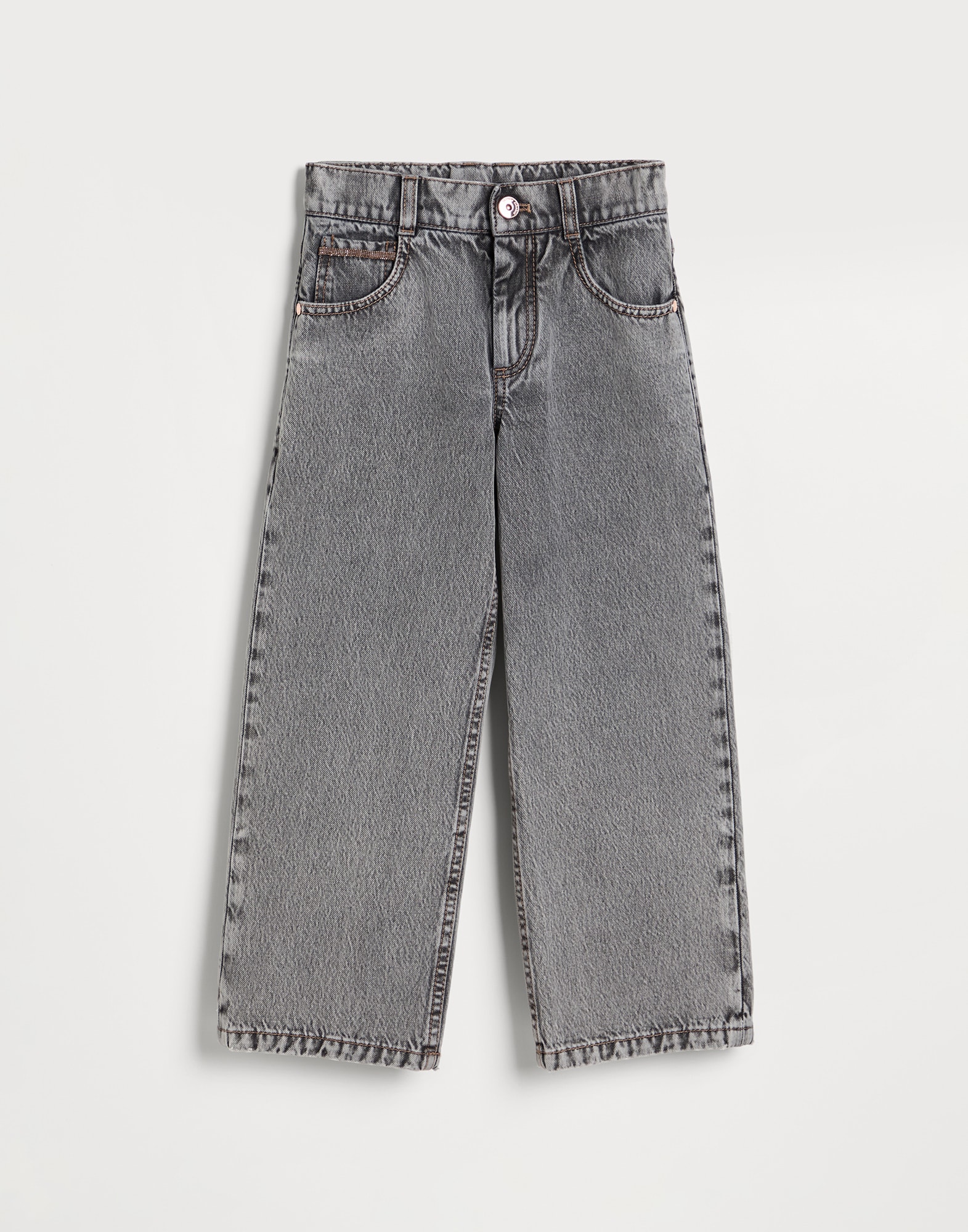 Denim Pants - Front view - View Full Screen