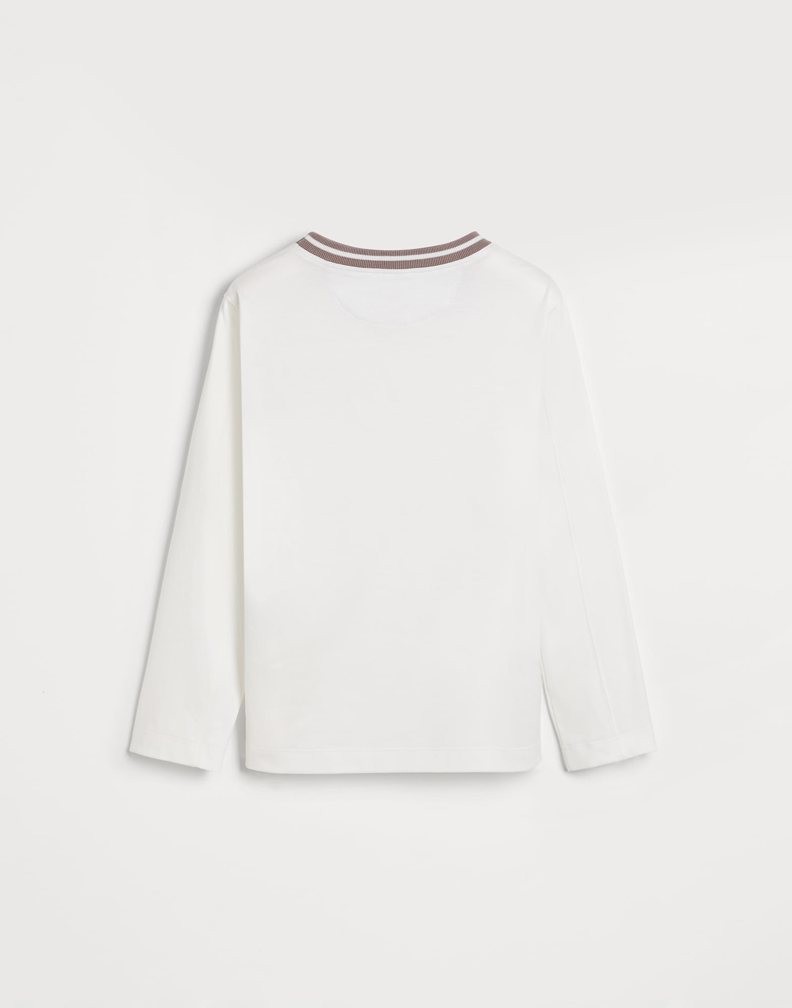 绒布T恤 - 背面视角 - 正面观看 - 全屏观看