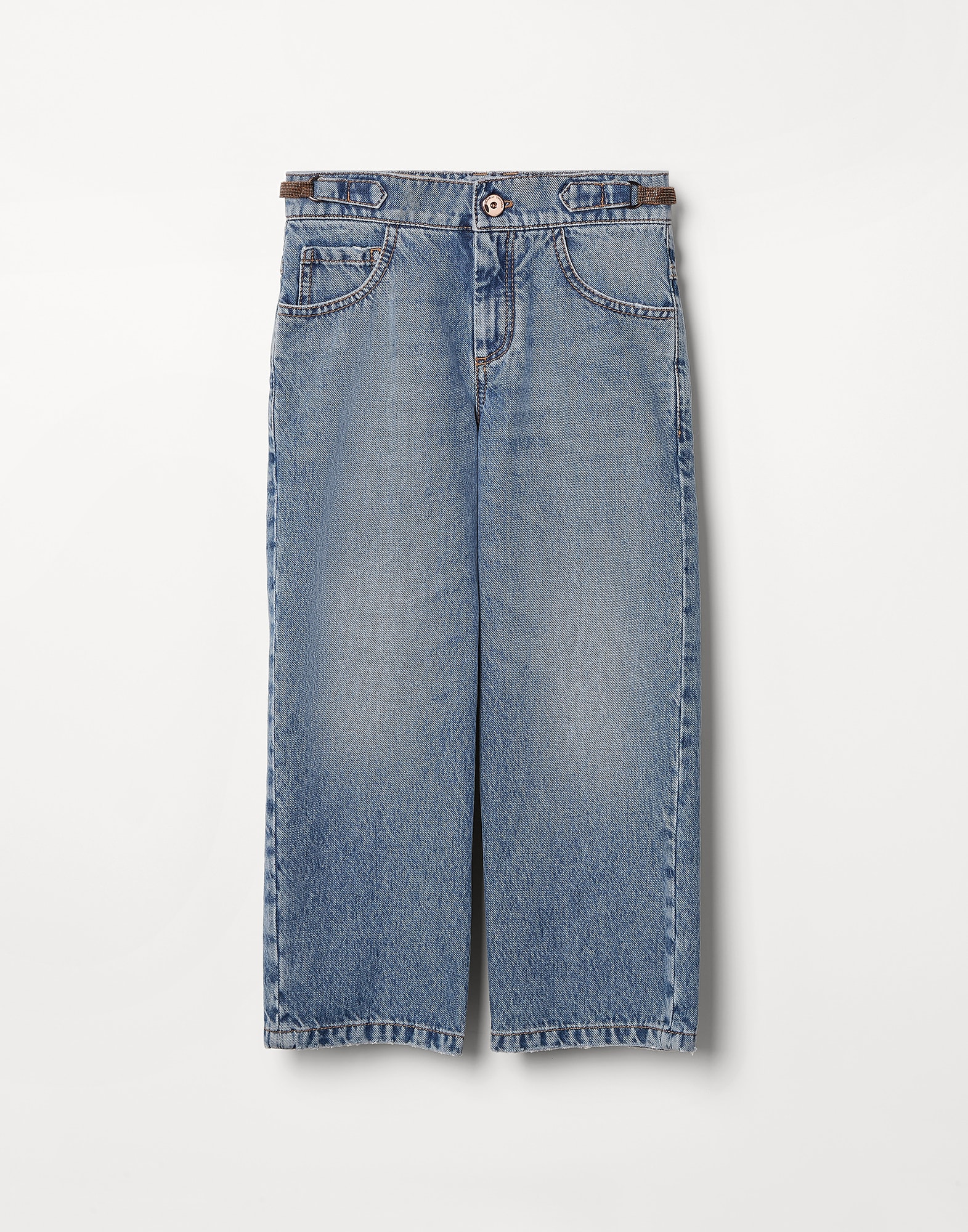 Straight trousers Medium Denim Girls - Brunello Cucinelli