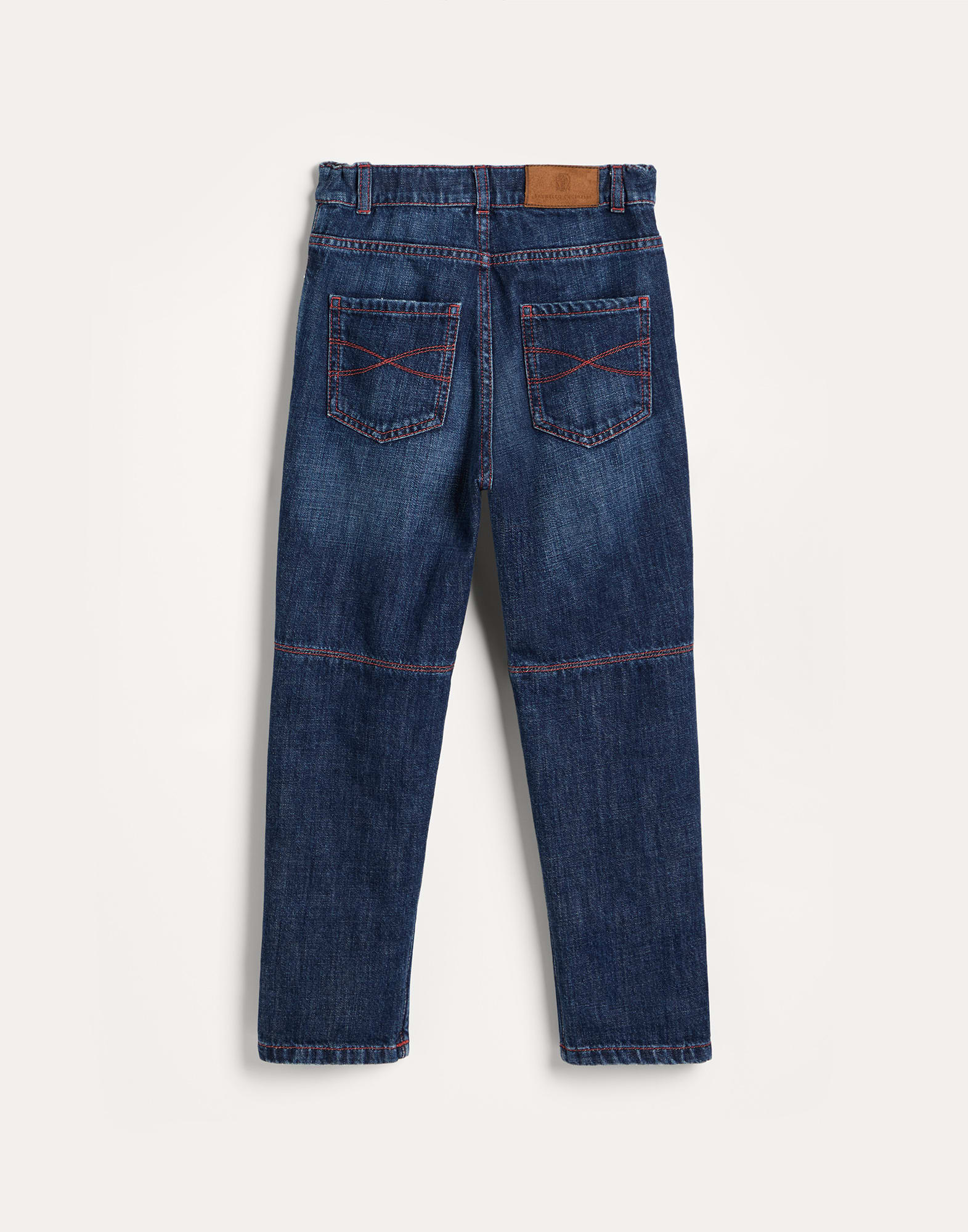 Denim Pants - Back view - View Full Screen