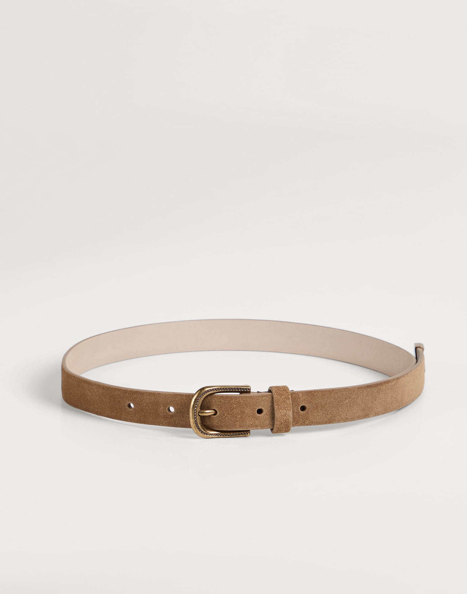 Suede belt Brown Girls - Brunello Cucinelli