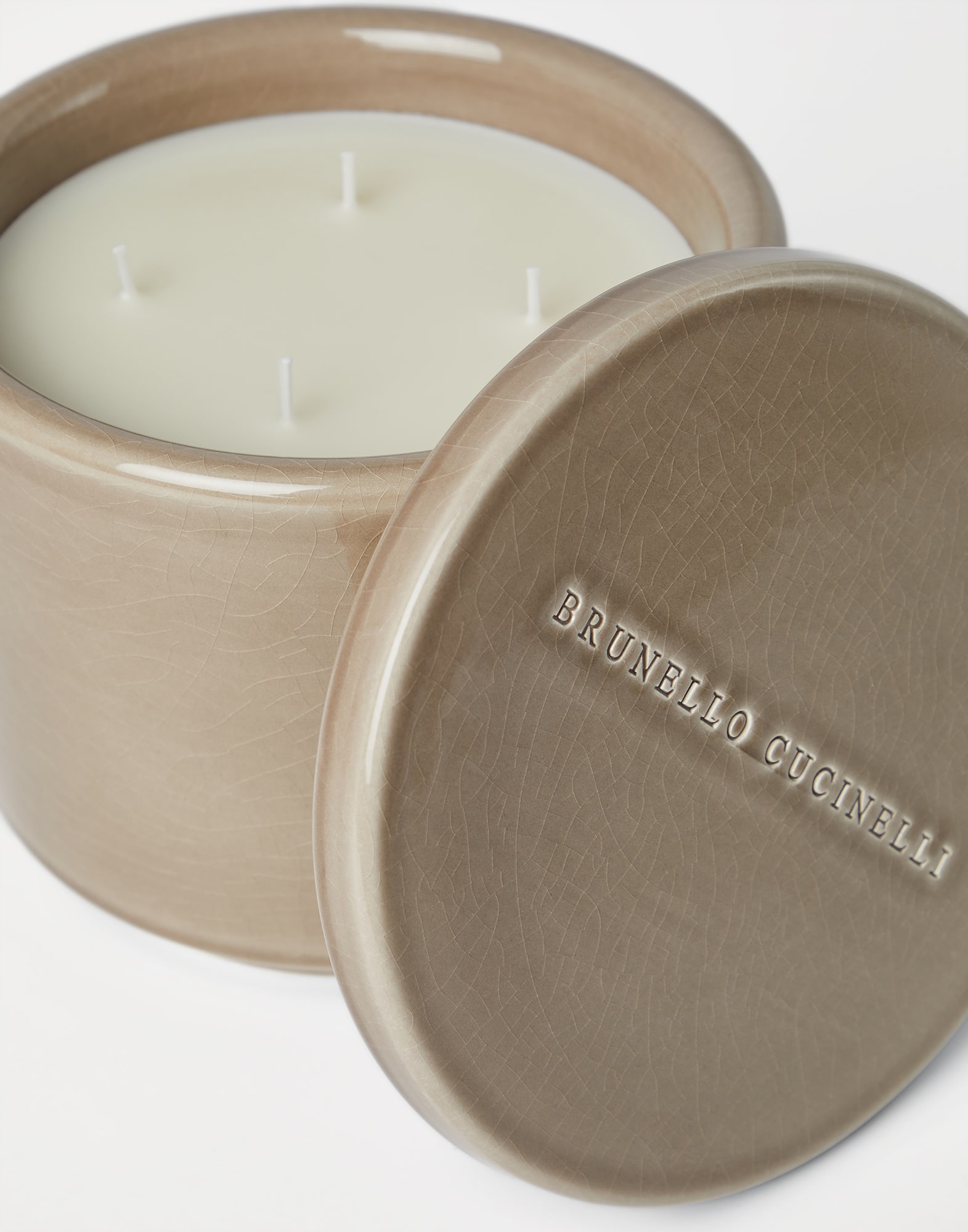 Velas en tarro de cerámica - Vista de detalle - Ver pantalla completa