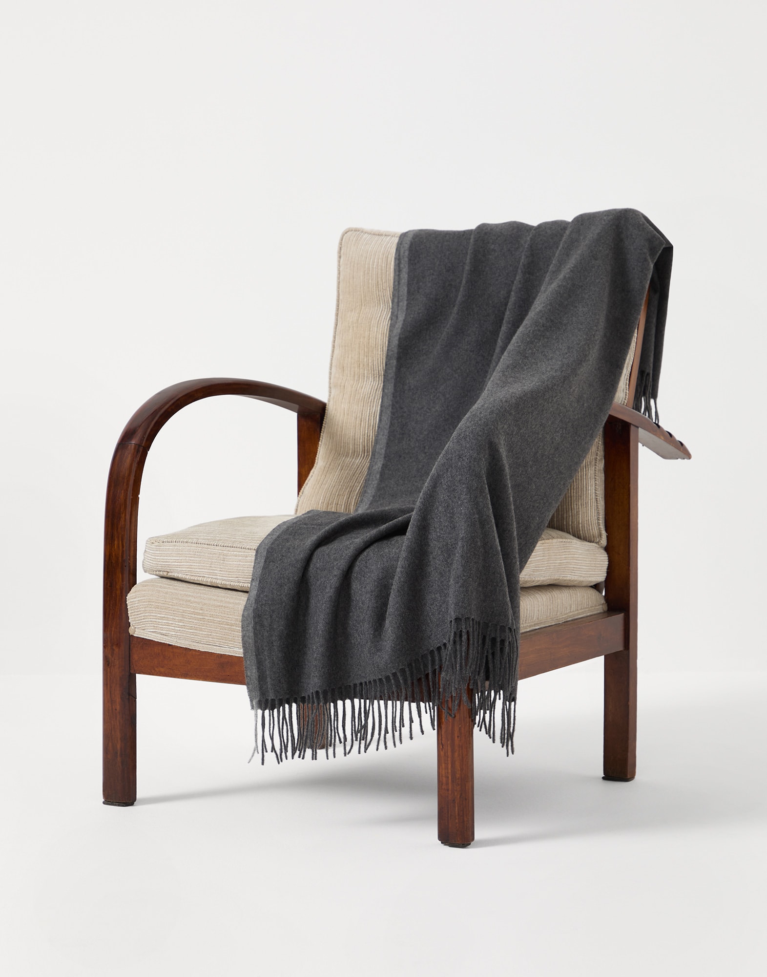 Cashmere Throw - Front view - View Full Screen