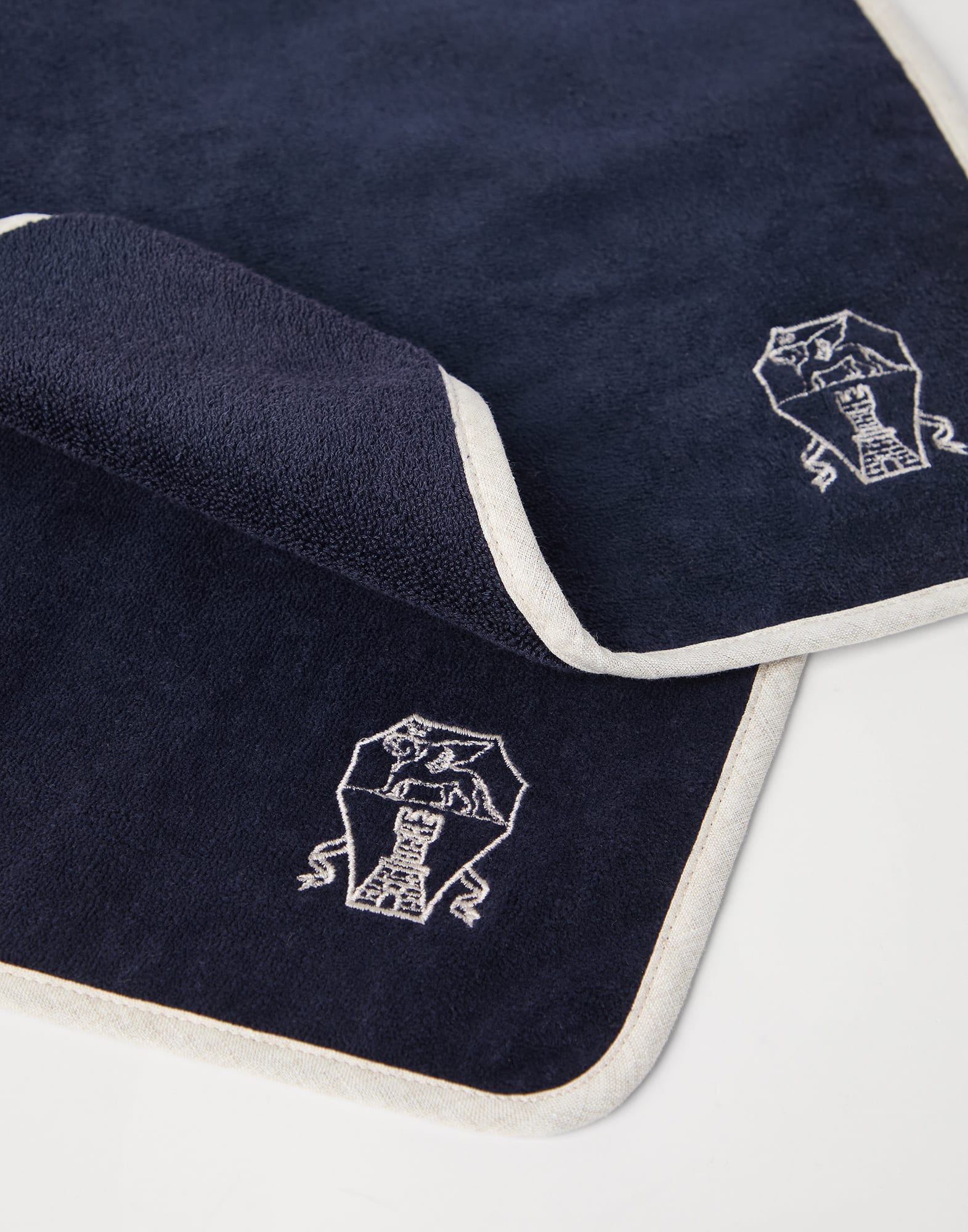 毛巾布浴巾 - 细节视角 - 正面观看 - 全屏观看