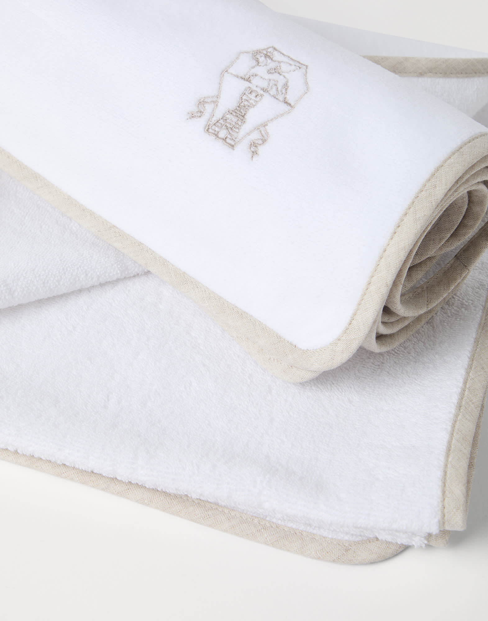 毛巾布浴巾 - 细节视角 - 正面观看 - 全屏观看