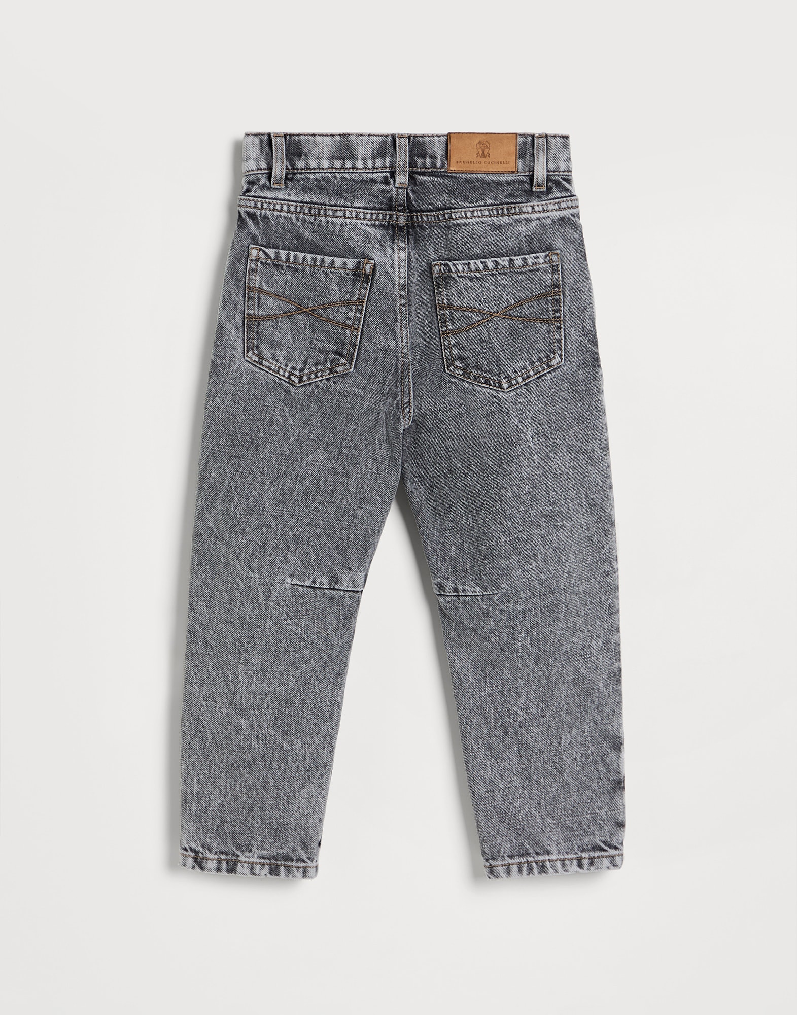 Denim Pants - Back view - View Full Screen