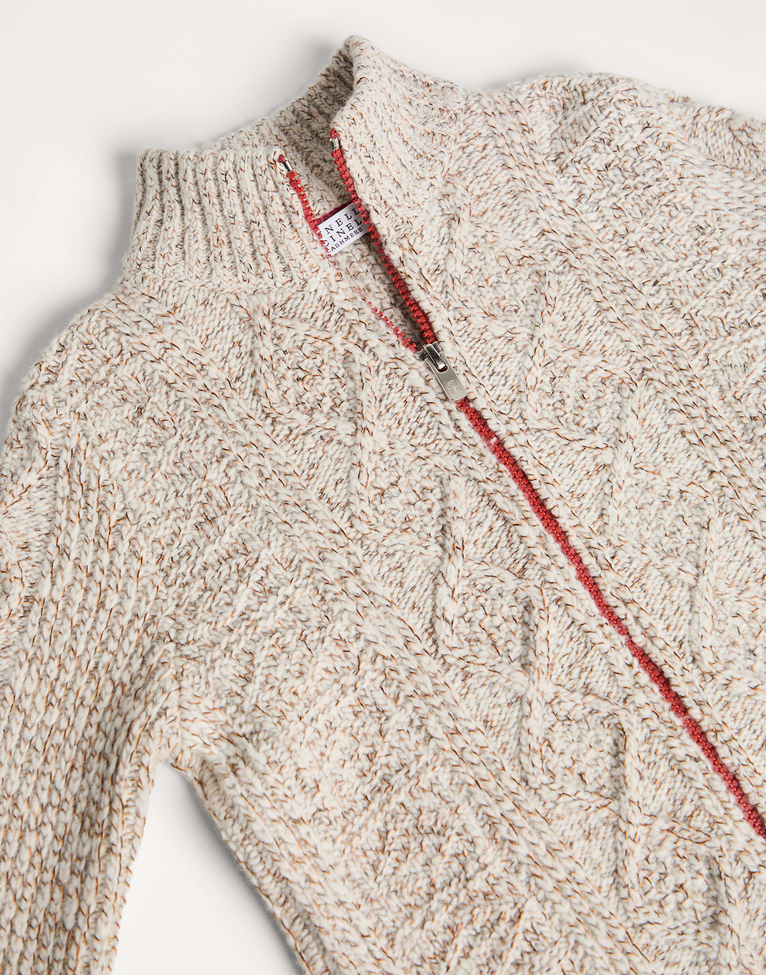 针织开衫 - 细节视角 - 正面观看 - 全屏观看