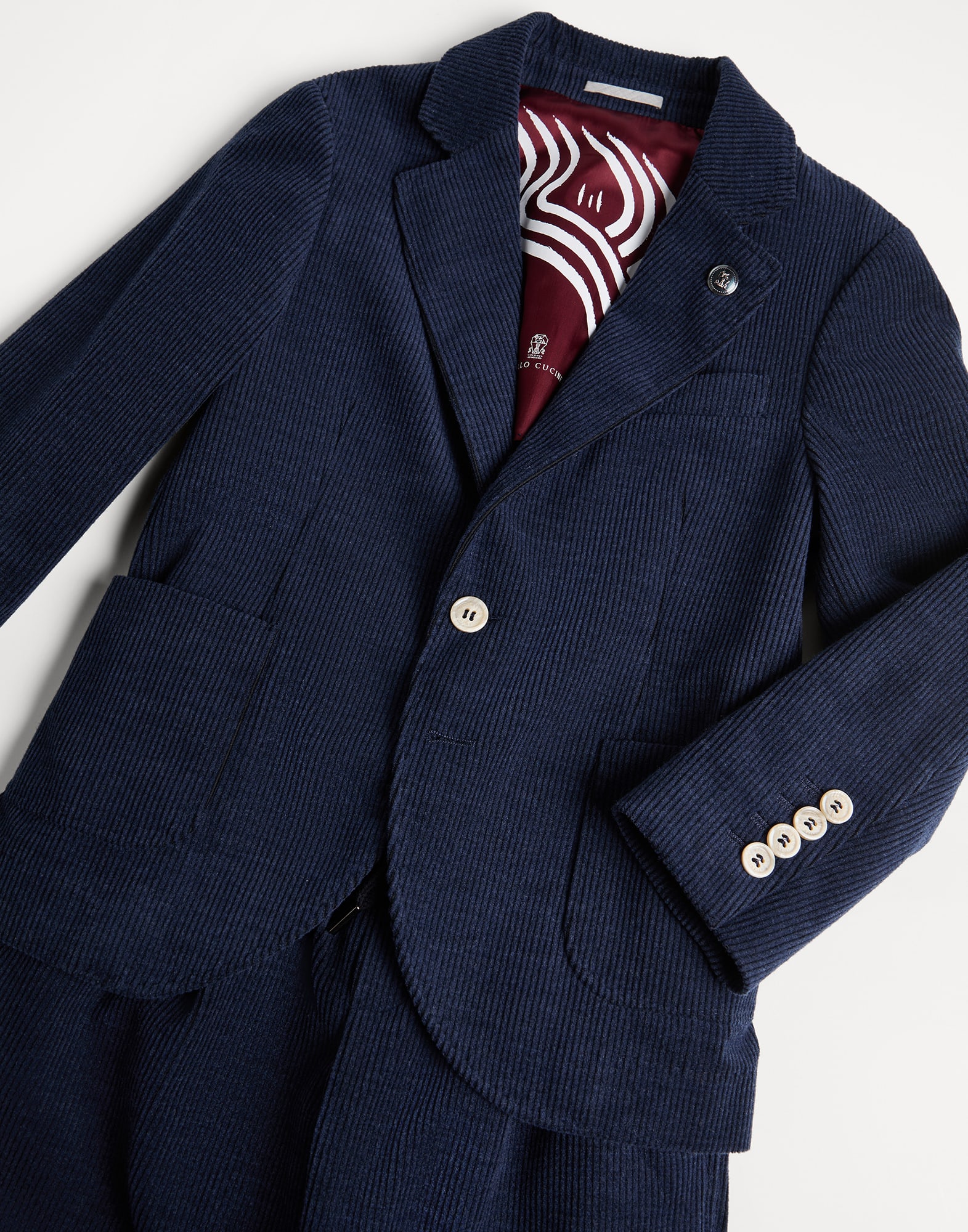 西装套装 - 细节视角 - 正面观看 - 全屏观看