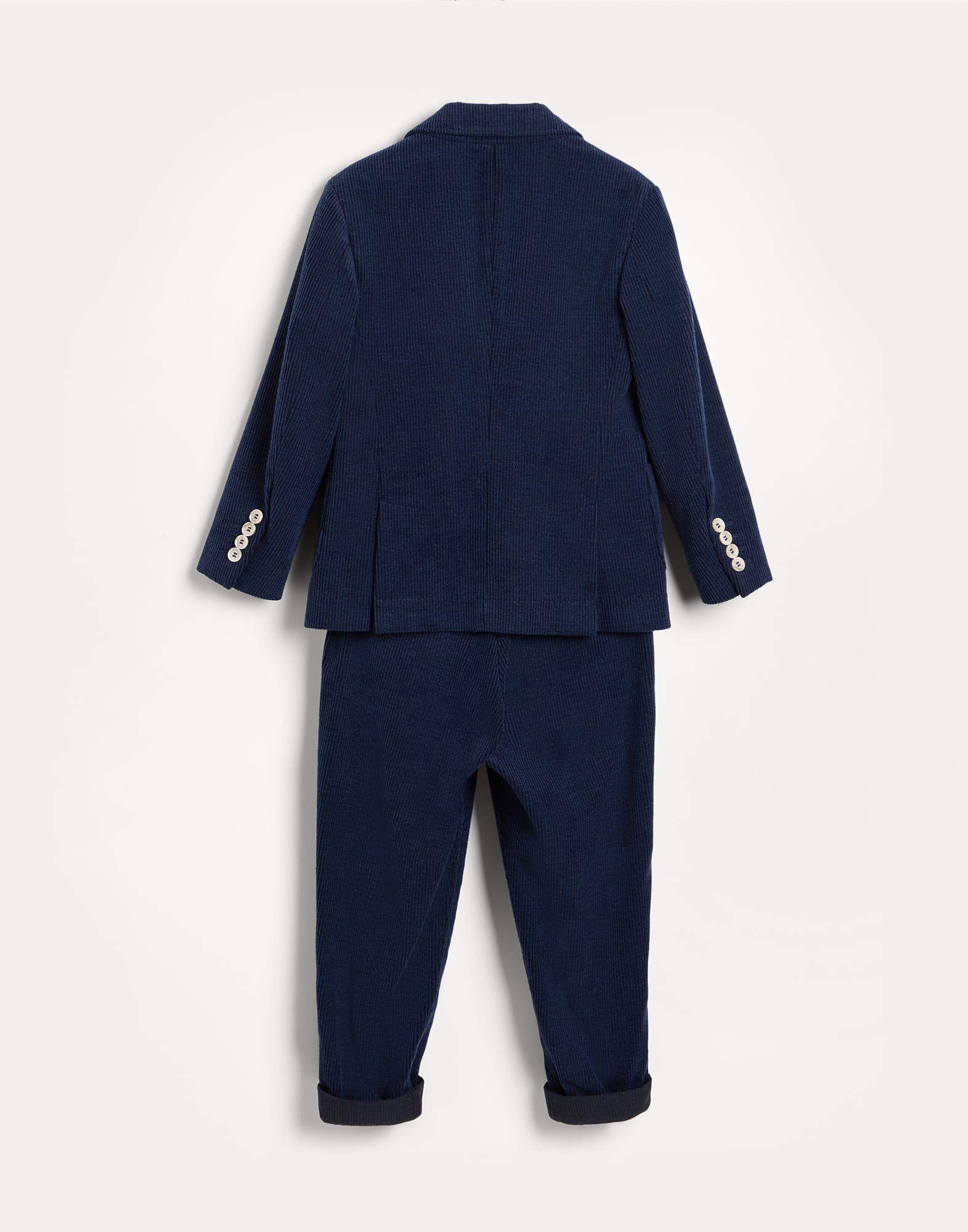 西装套装 - 背面视角 - 正面观看 - 全屏观看