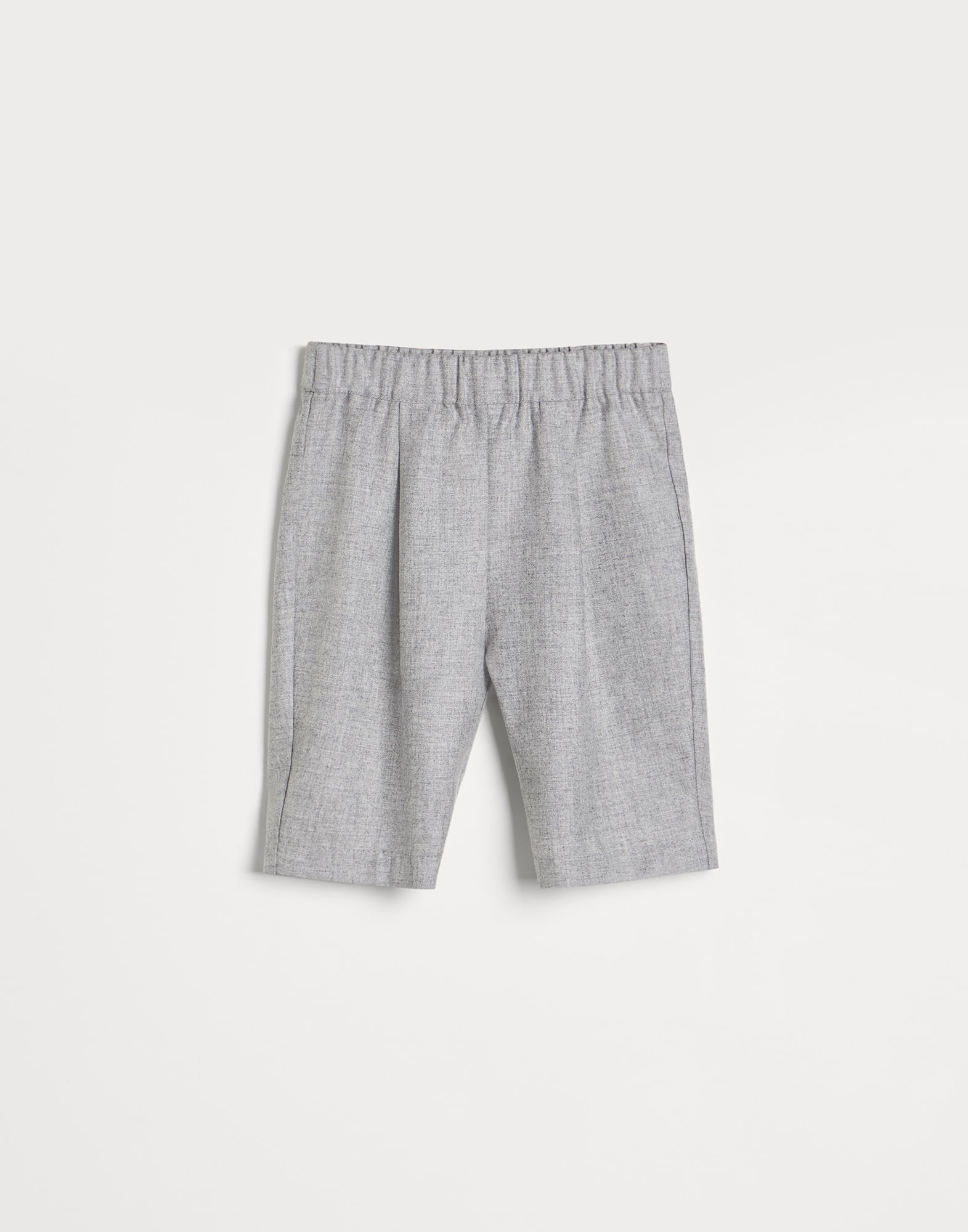 伯尼小熊幼童法兰绒长裤 浅灰 幼童 - Brunello Cucinelli