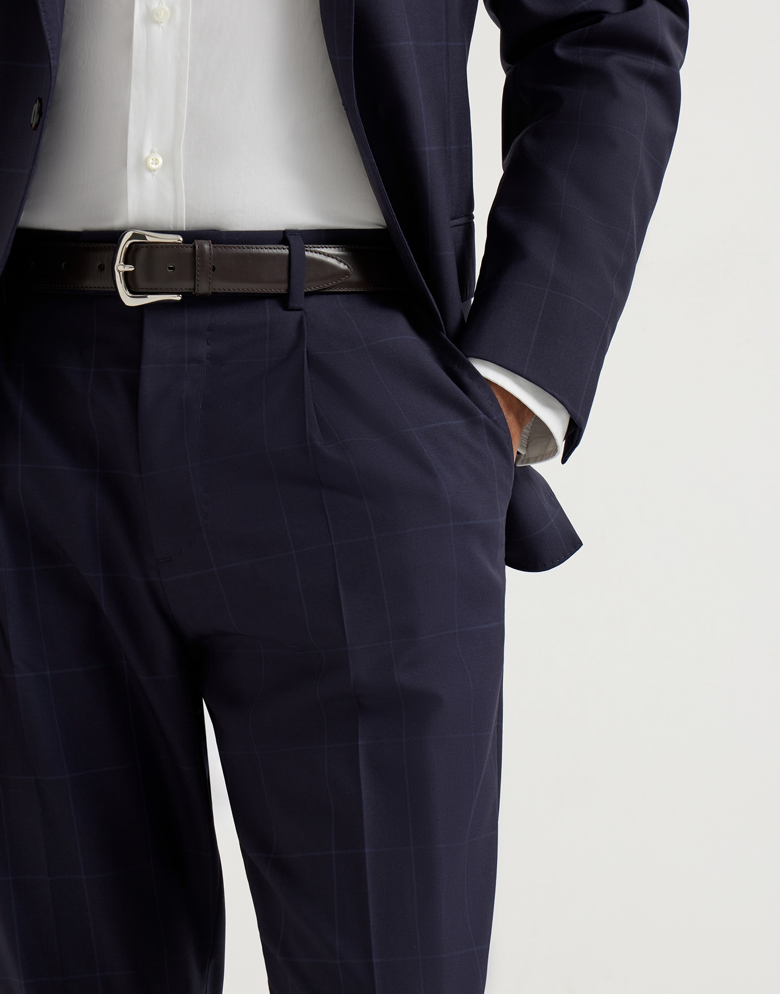 Pantalon à Pinces - Vue détail - Afficher en plein écran