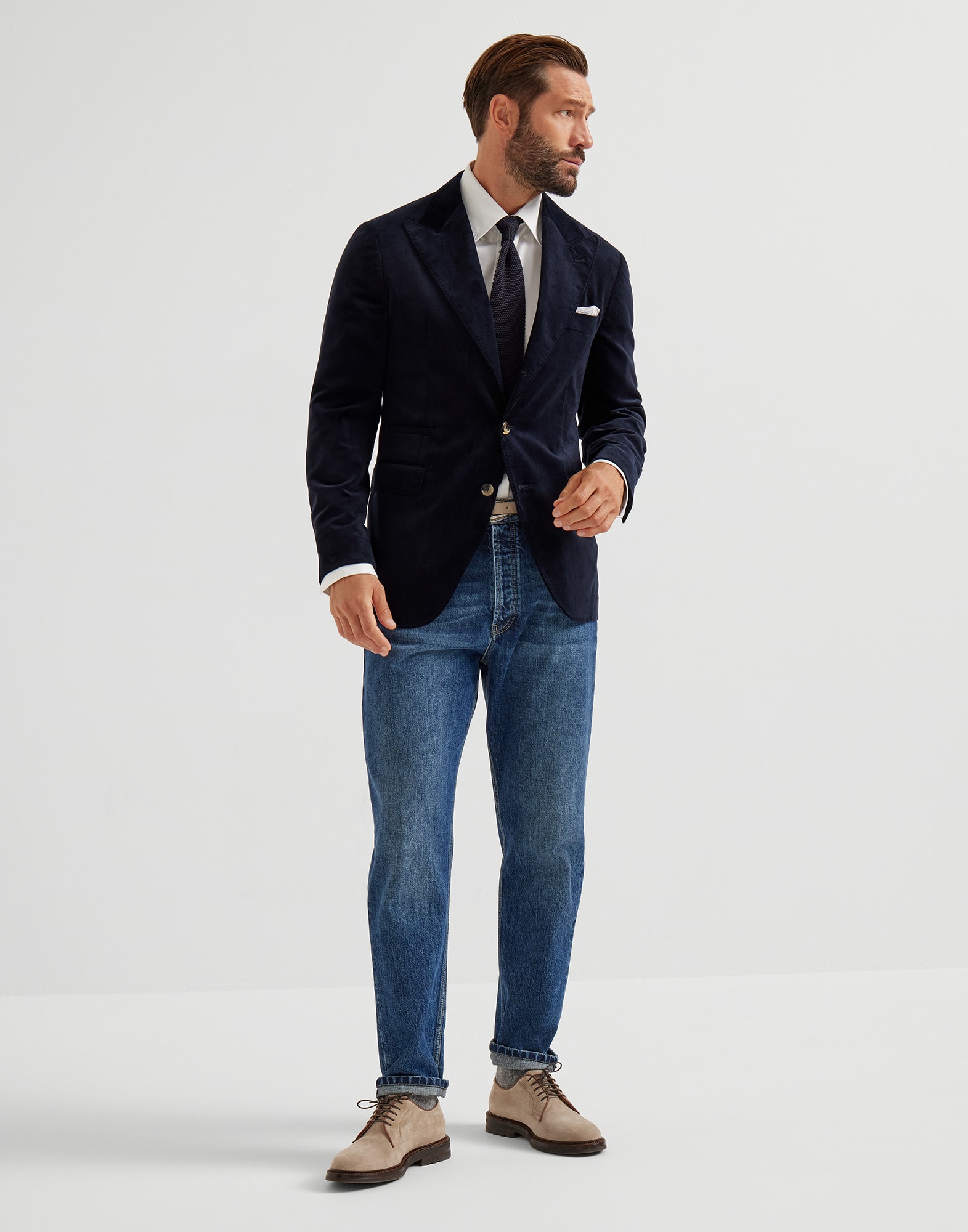 Single Breasted Blazer - Full look - View Full Screen