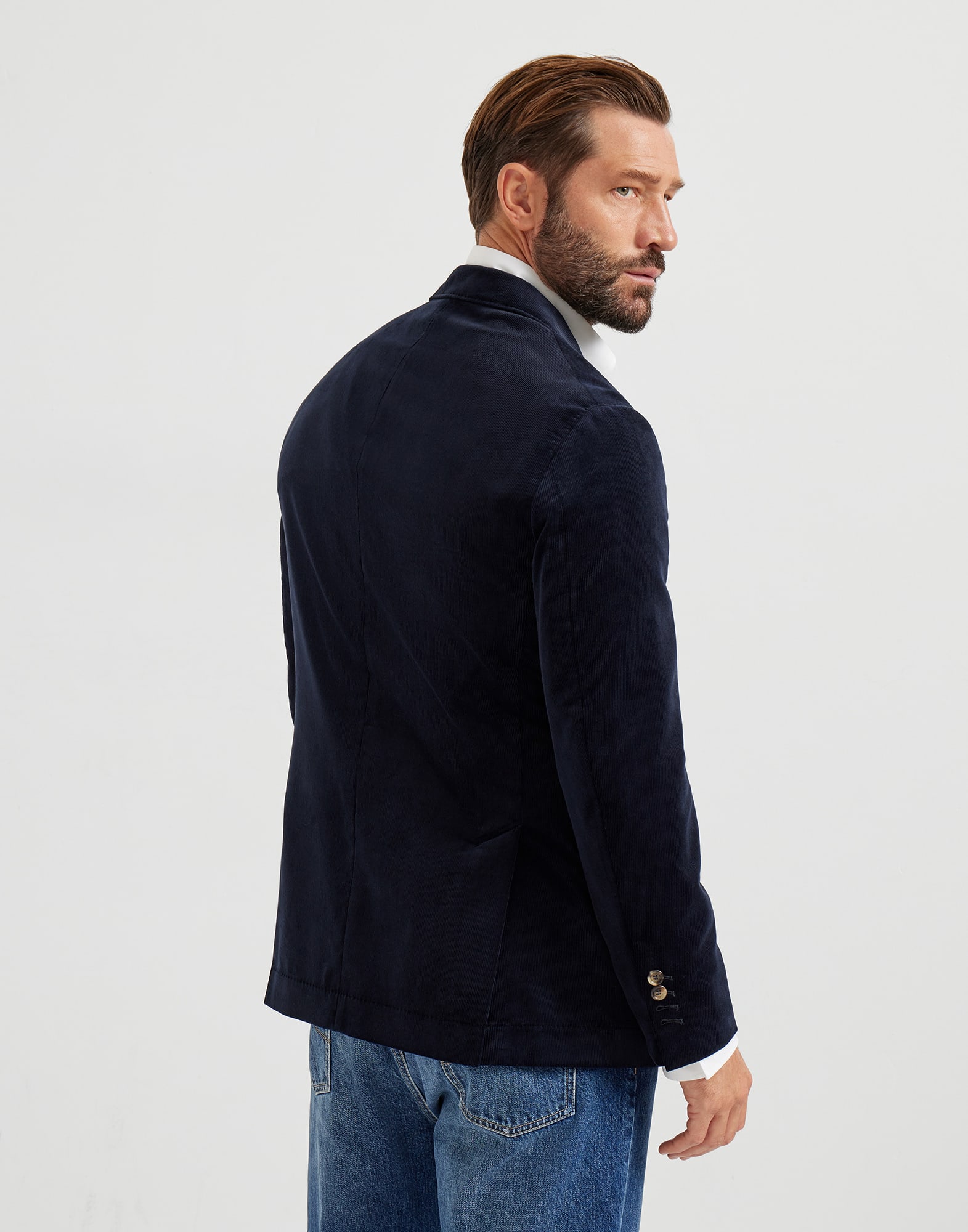 Single Breasted Blazer - Back view - View Full Screen