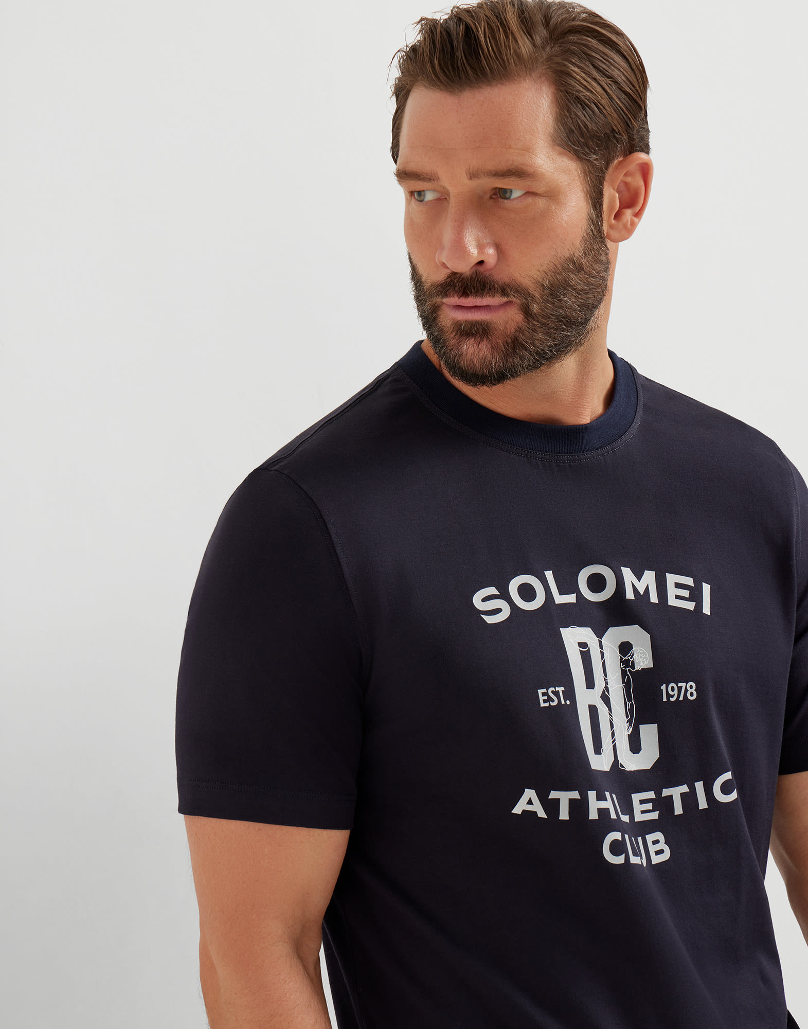 绒布T恤 - 细节视角 - 正面观看 - 全屏观看