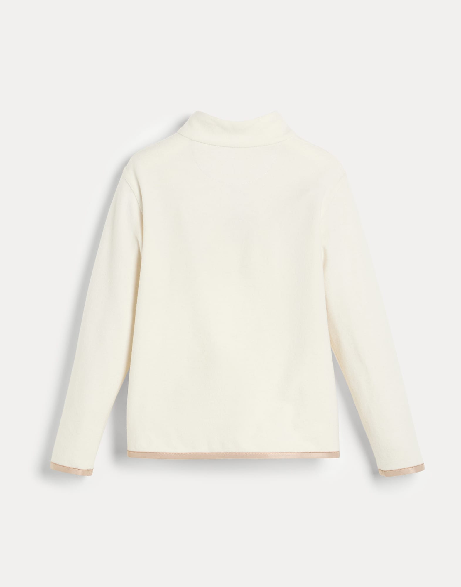 高领针织衫 - 背面视角 - 正面观看 - 全屏观看