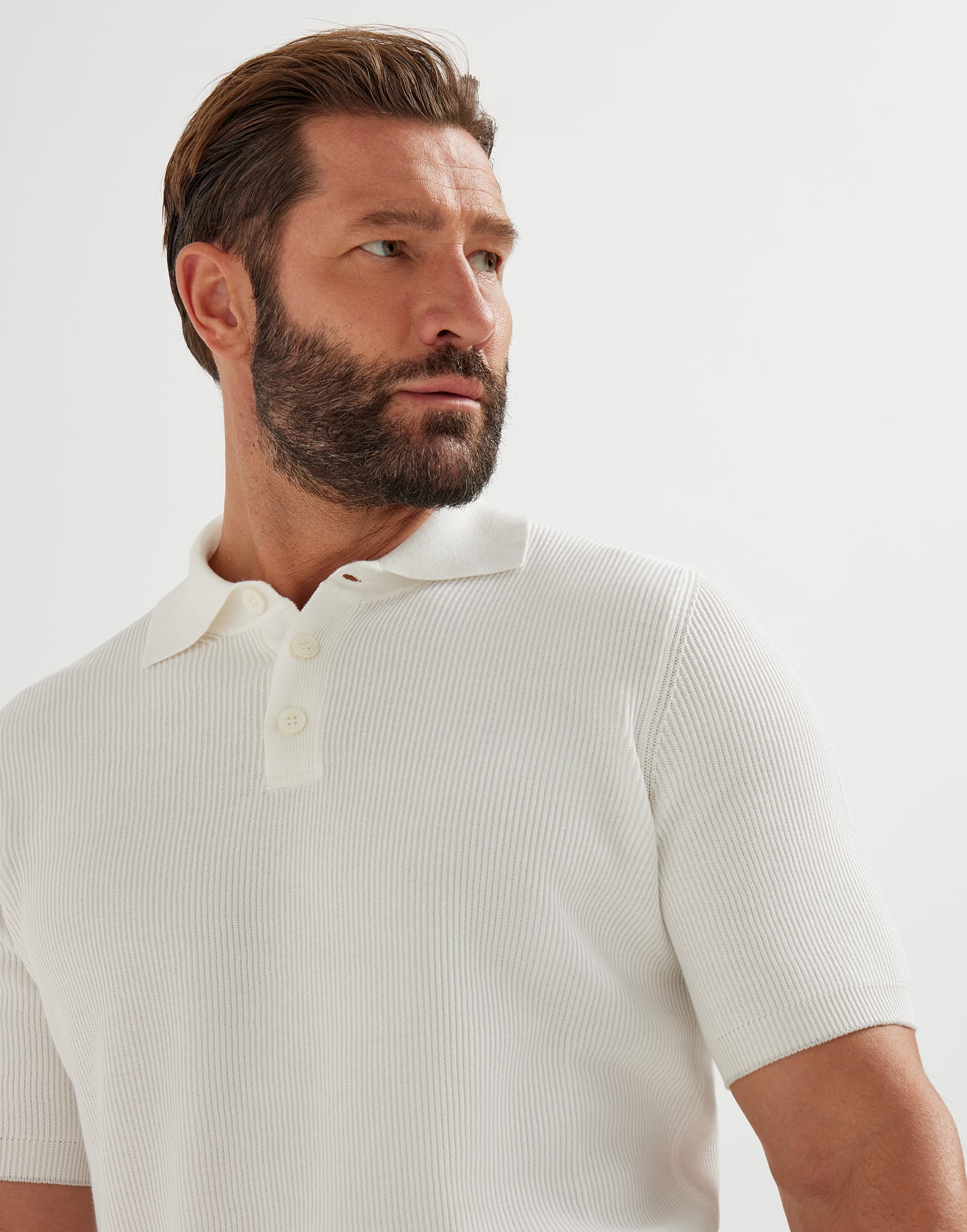 Polo-Style Sweater - Detail view - View Full Screen