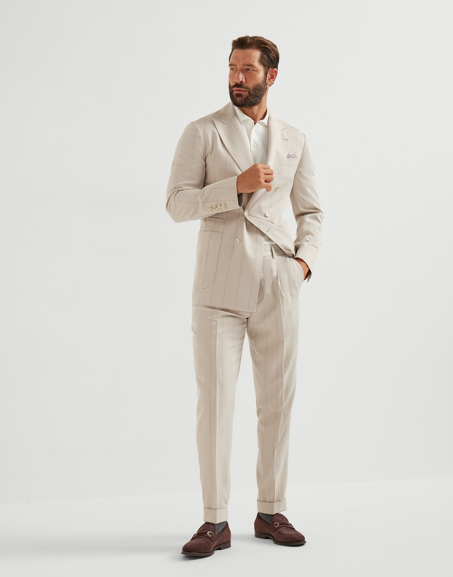 Polo-Style Sweater - Full look - View Full Screen