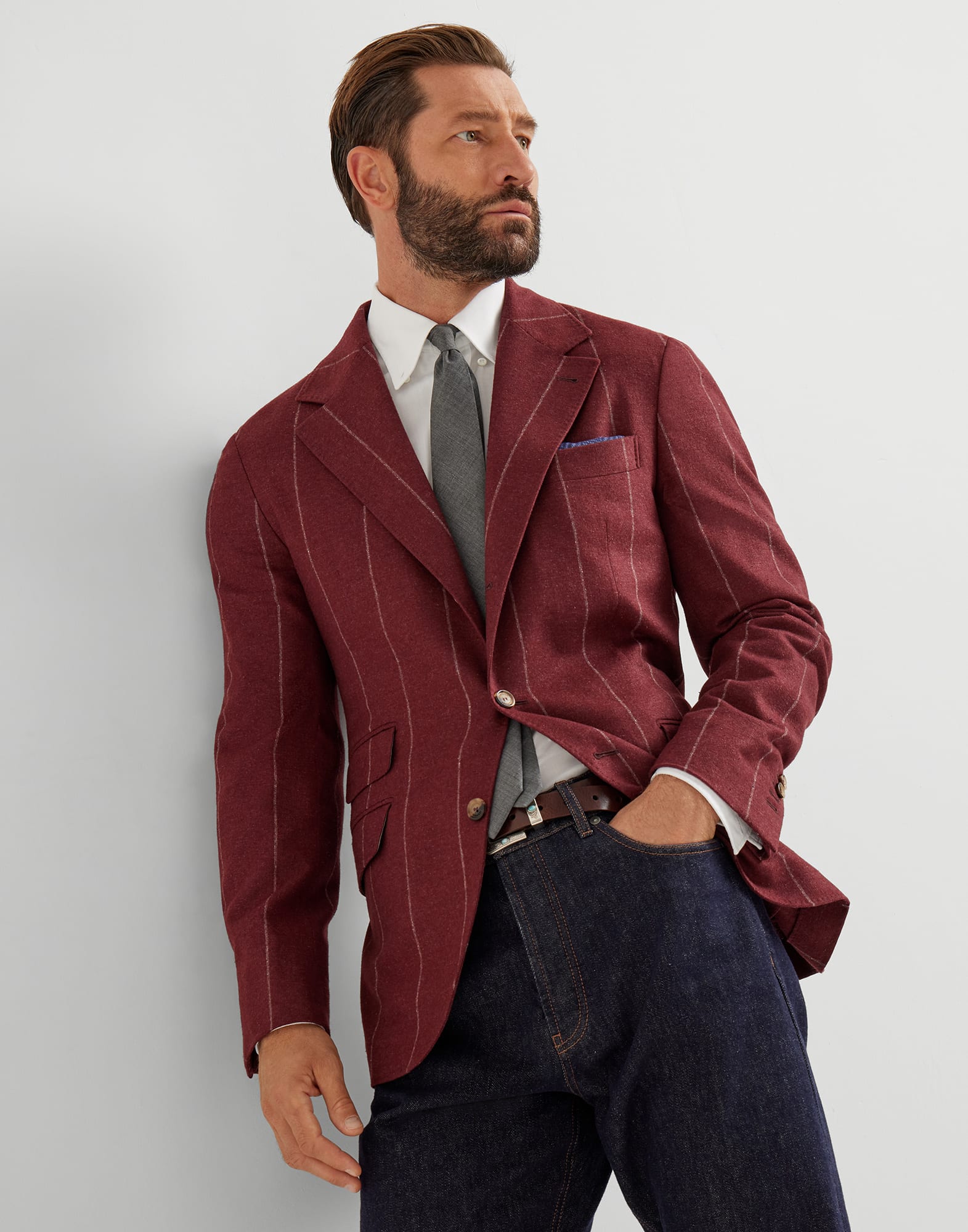 Single Breasted Blazer - Editorial view - View Full Screen