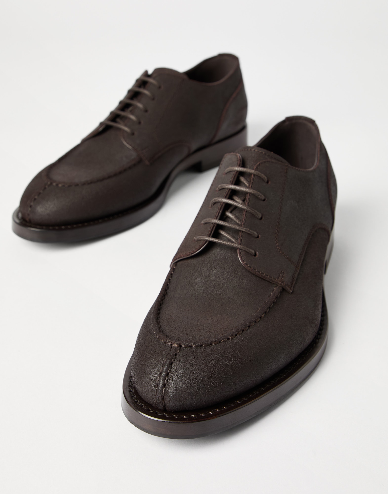 低帮绑带鞋 - 细节视角 - 正面观看 - 全屏观看