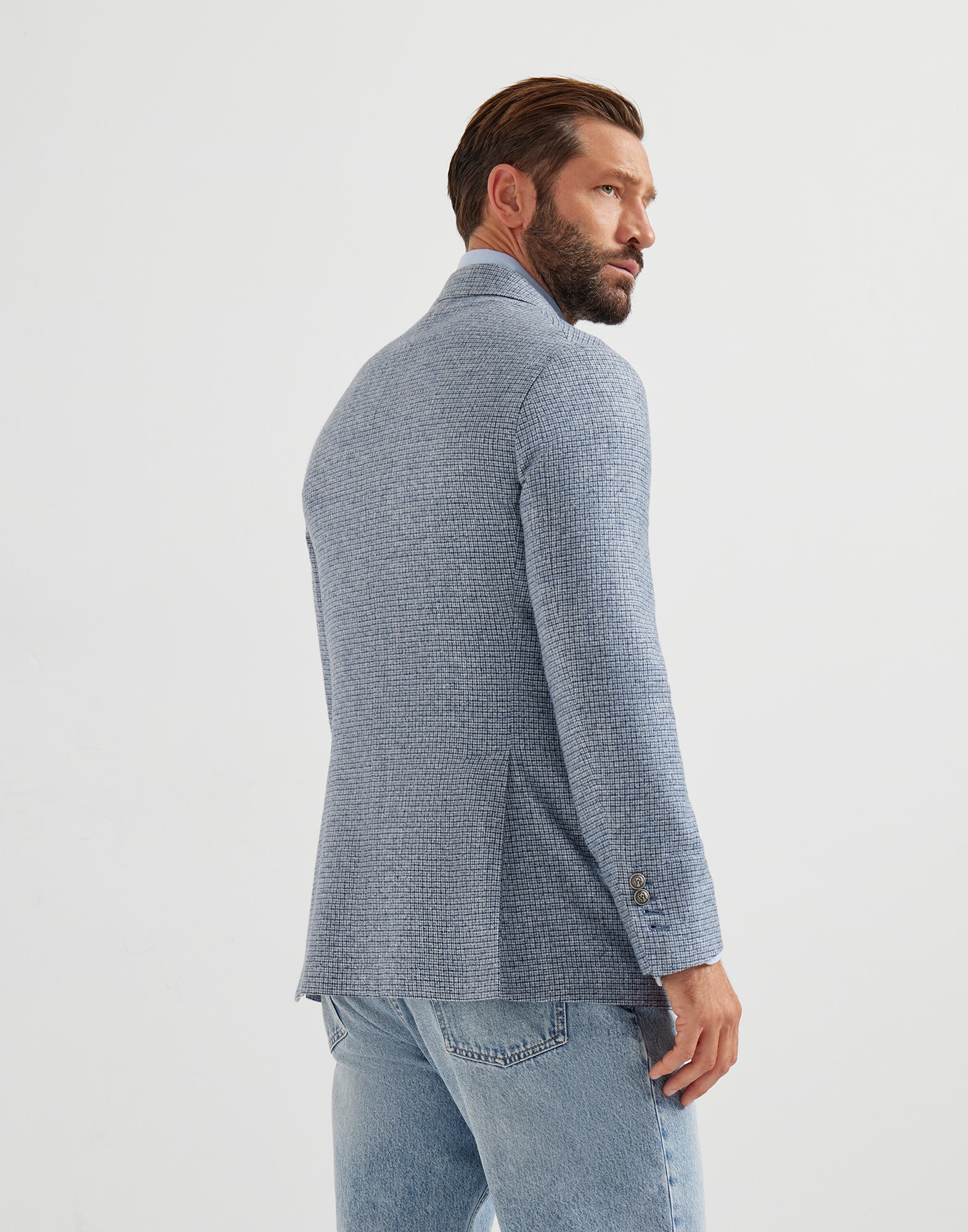 Single Breasted Blazer - Back view - View Full Screen