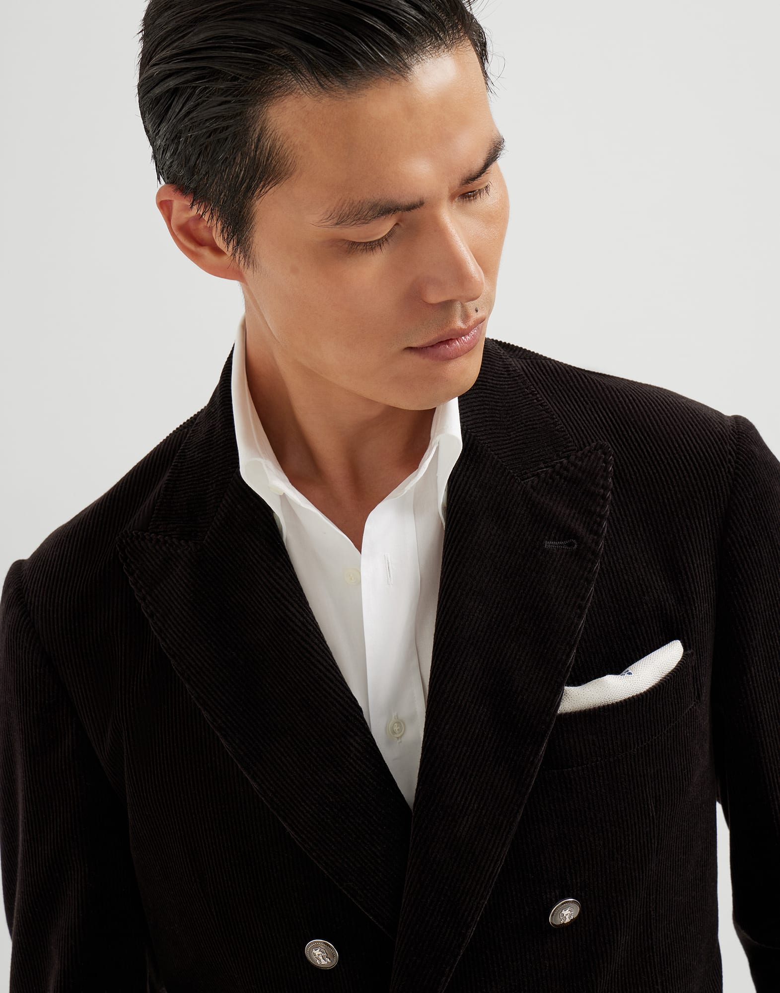 One-and-a-Half-Breasted Blazer - Detail view - View Full Screen