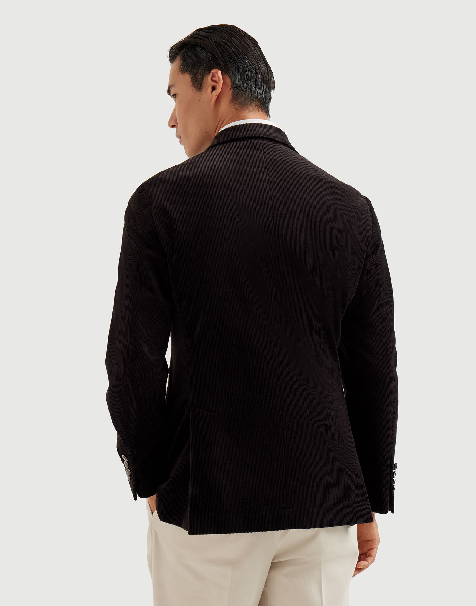One-and-a-Half-Breasted Blazer - Back view - View Full Screen