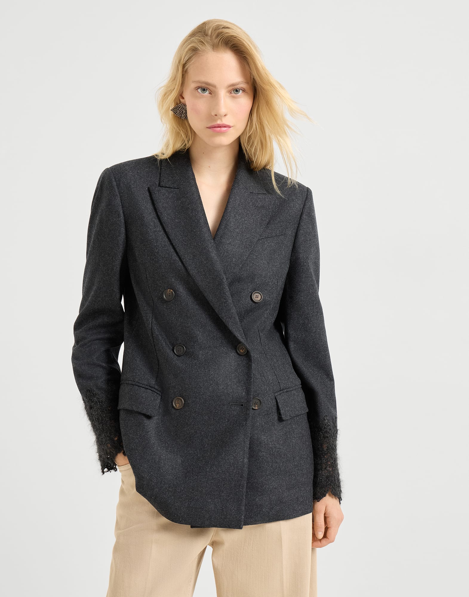 テーラードジャケット - 前 - 全画面表示