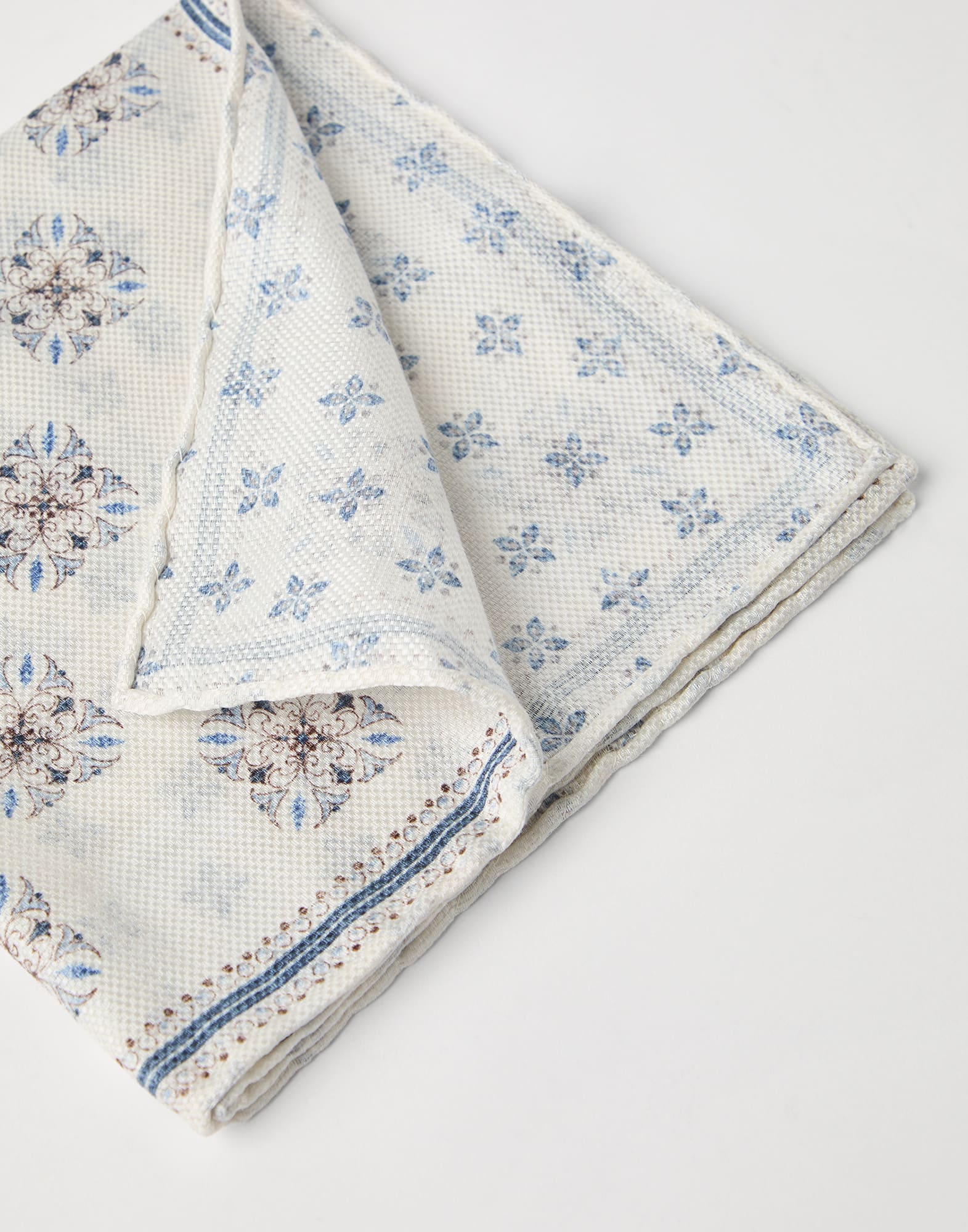 口袋巾 - 背面视角 - 正面观看 - 全屏观看