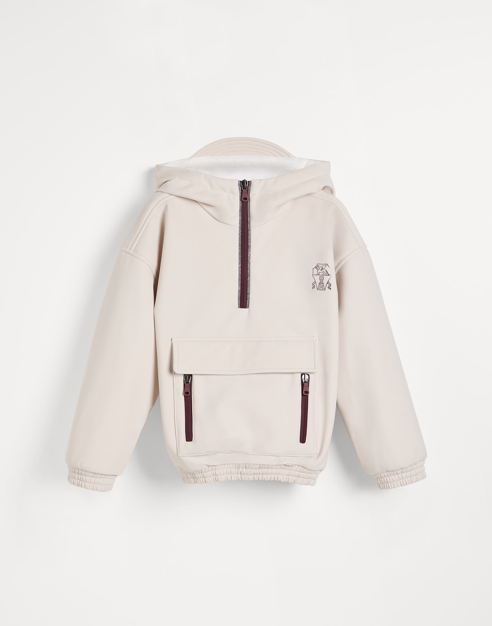 マウンテン アウターウェア ライトベージュ ガールズ - Brunello Cucinelli