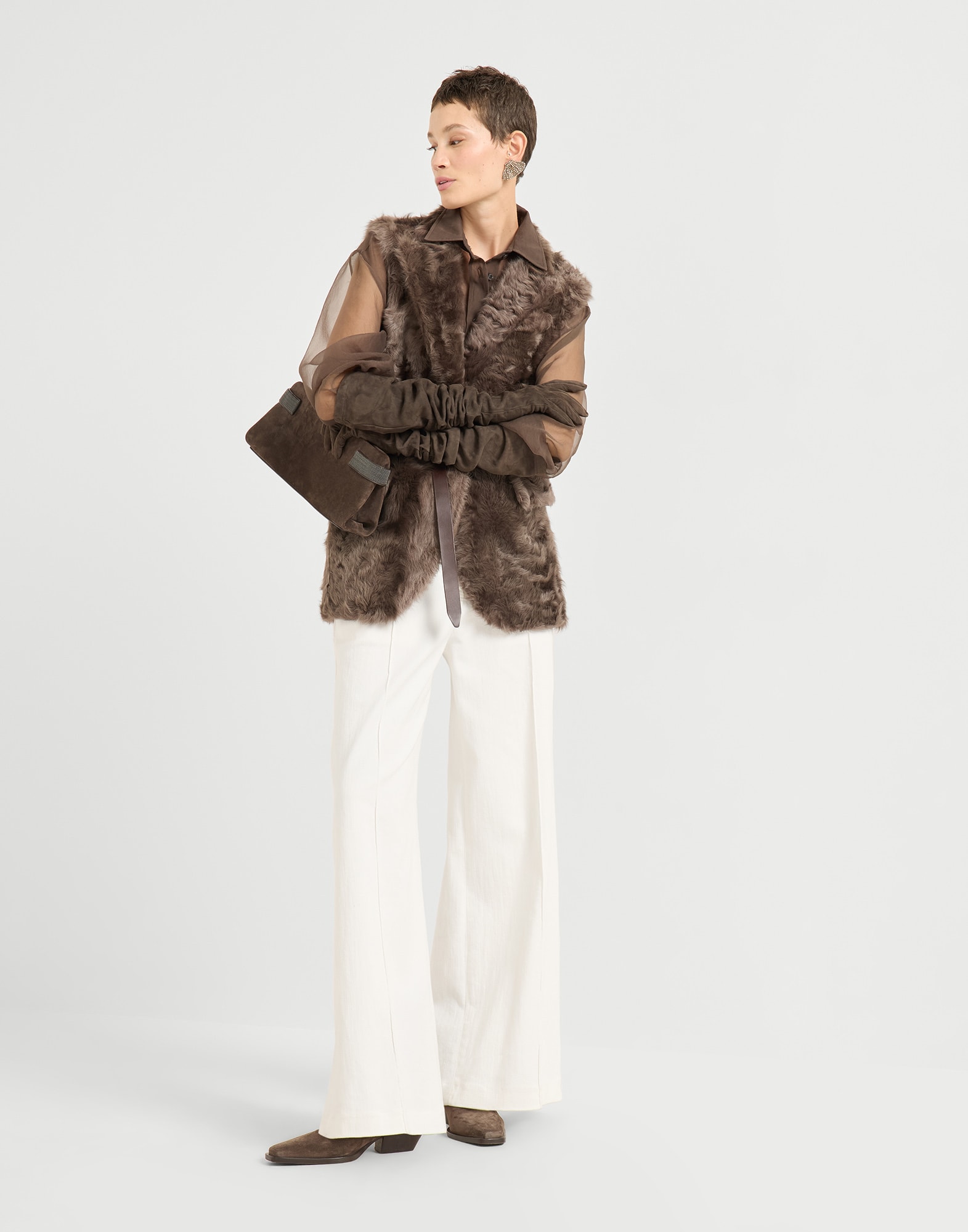 Silk Shirt - Full look - View Full Screen