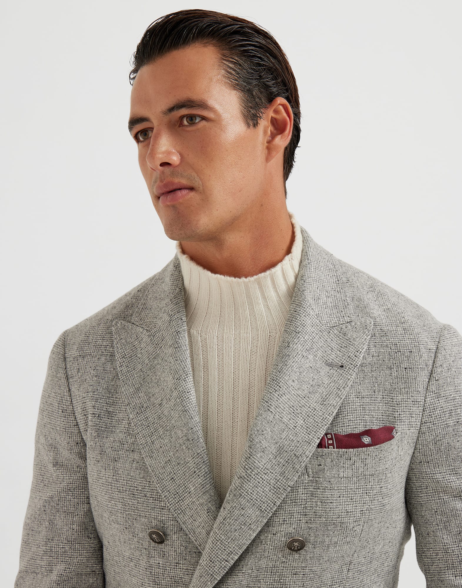 Полуторобортный пиджак - Детальный вид - Посмотреть во весь экран