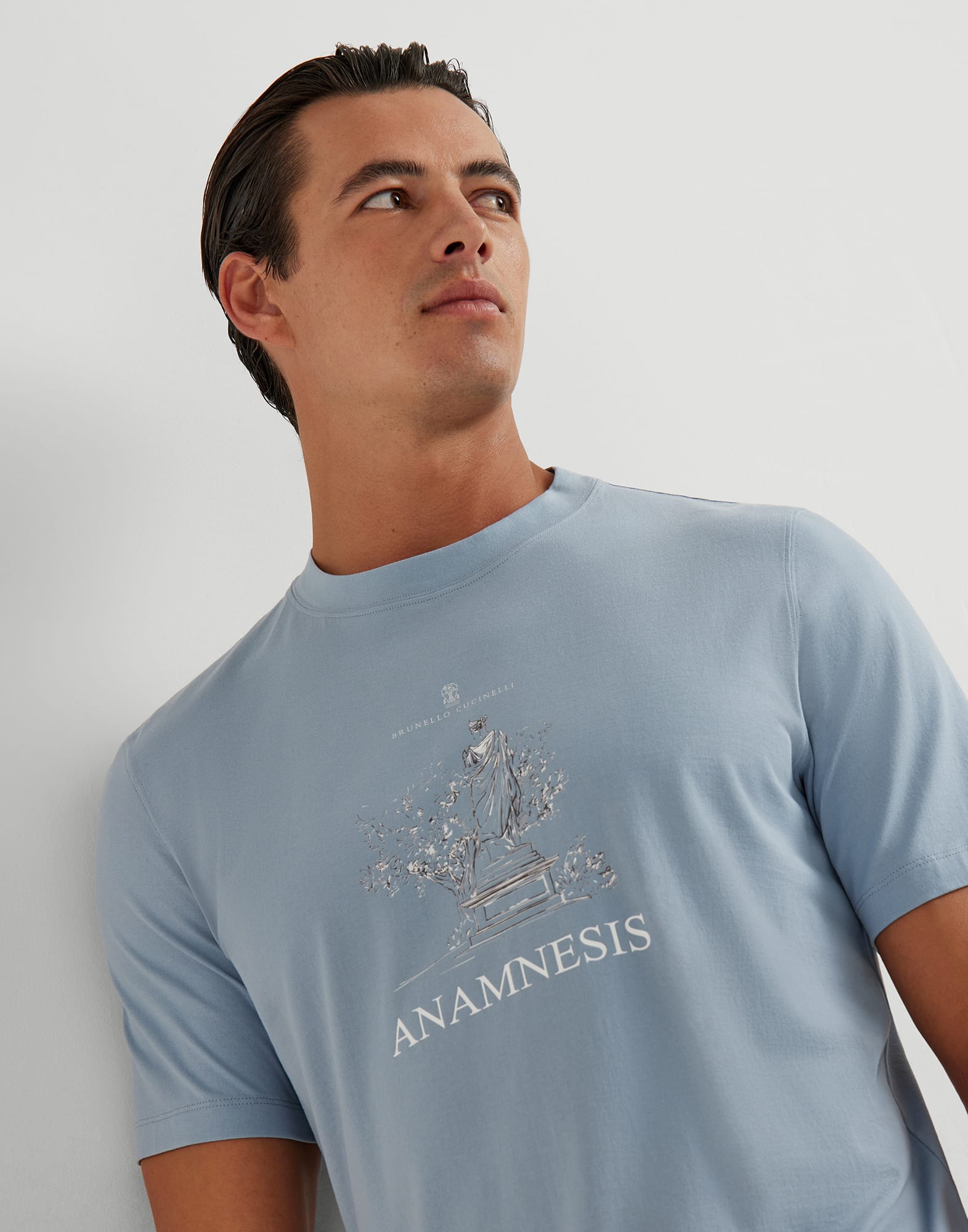 短袖T裇 - 细节视角 - 正面观看 - 全屏观看