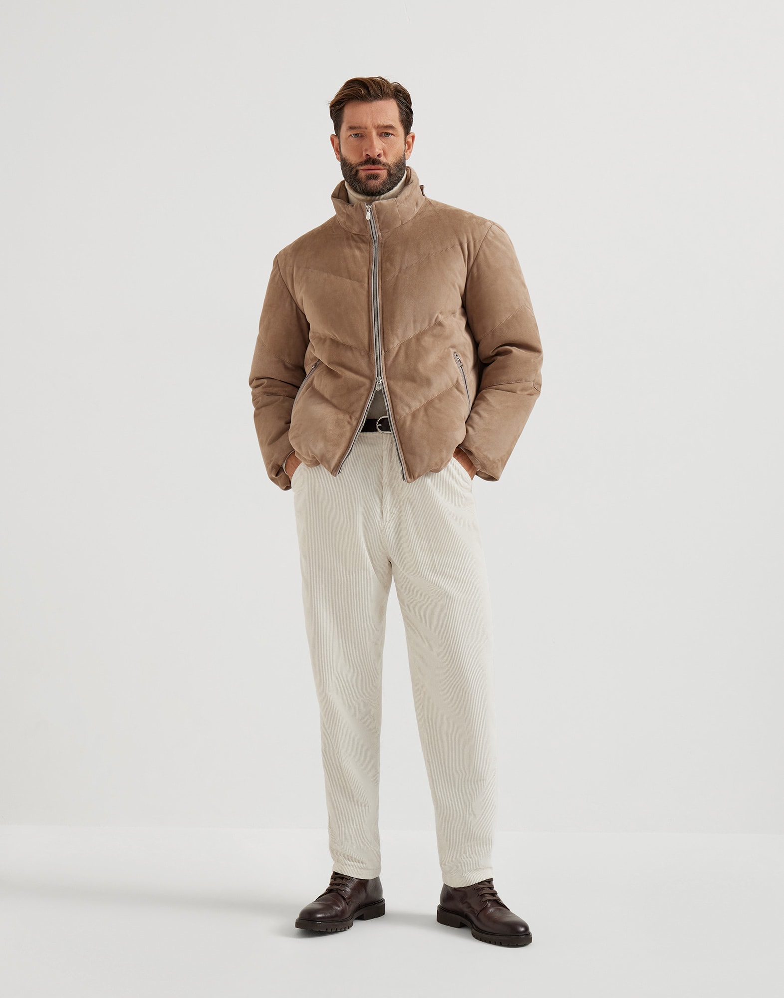 羽绒服 - 全身视角 - 正面观看 - 全屏观看