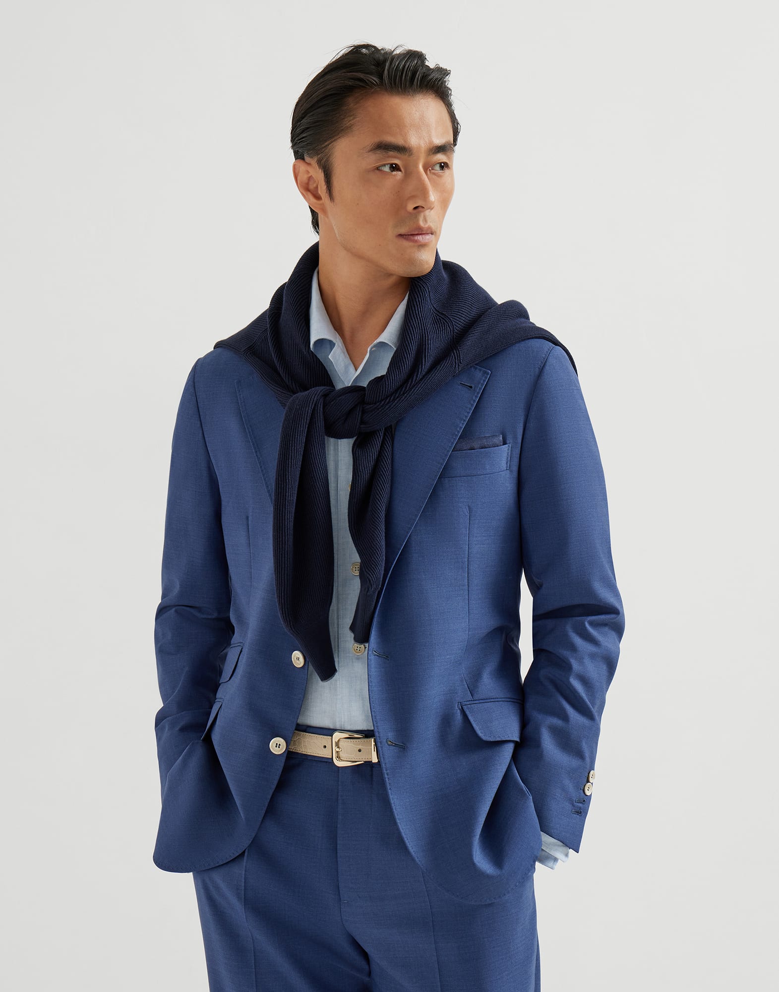 Single Breasted Blazer - Editorial view - View Full Screen