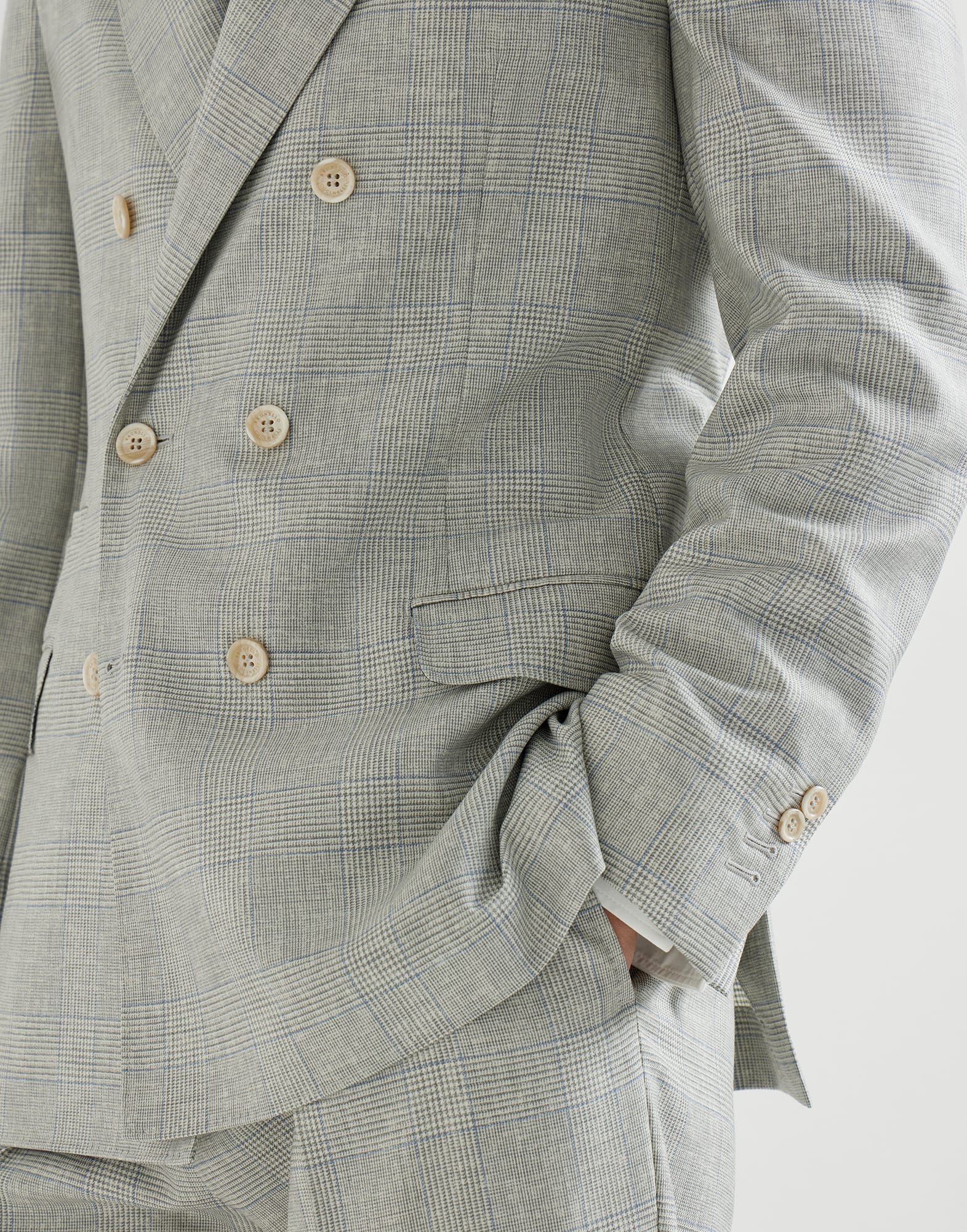 One-and-a-Half-Breasted Blazer - Detail view - View Full Screen