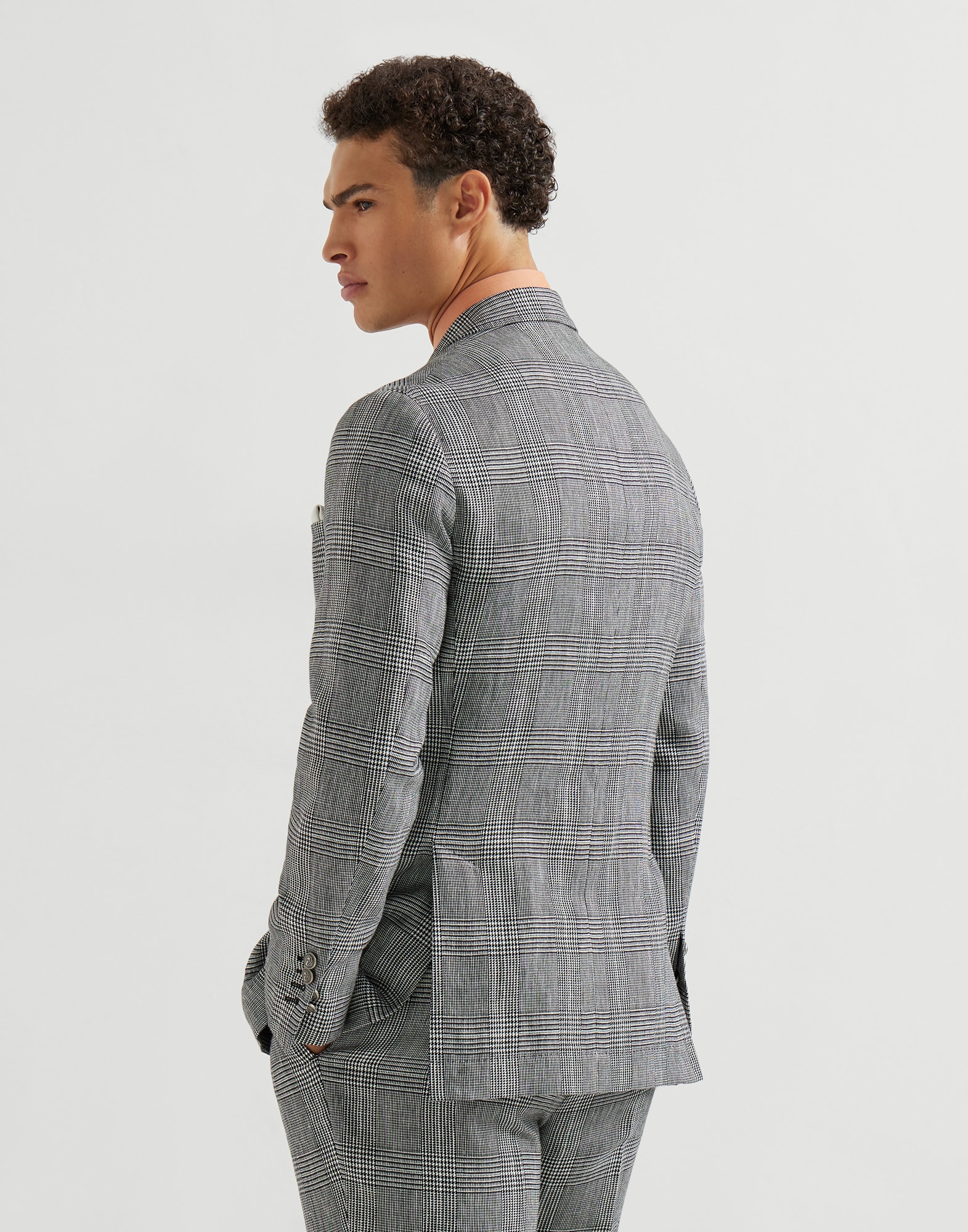 One-and-a-Half-Breasted Blazer - Back view - View Full Screen